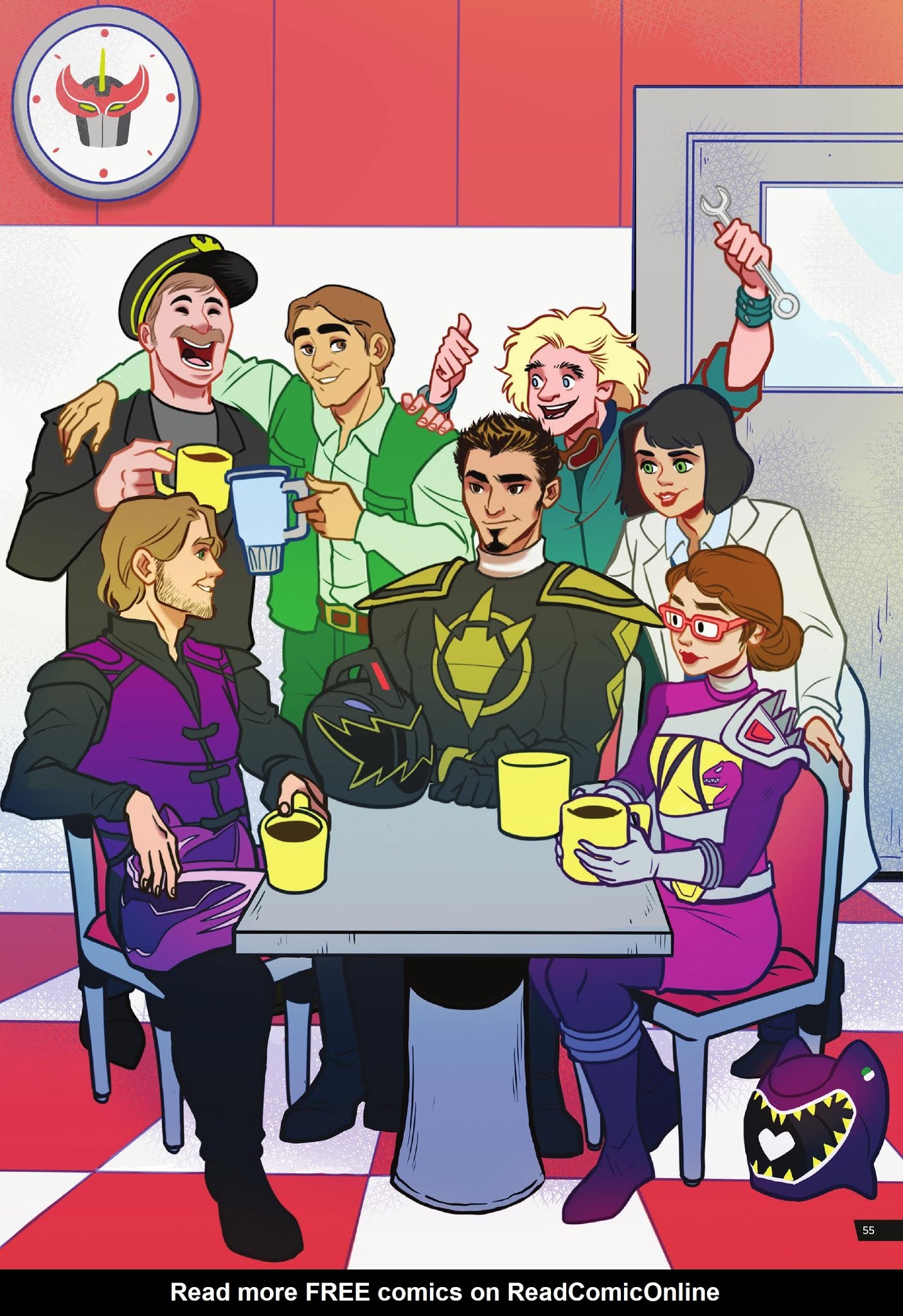 Read online Saban's Power Rangers Artist Tribute comic -  Issue # TPB - 52
