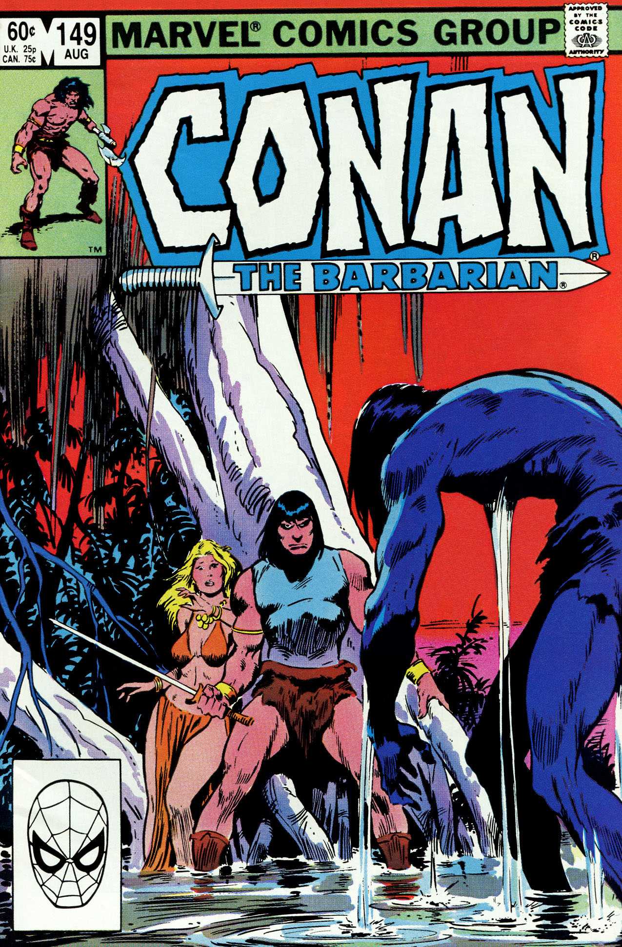 Read online Conan the Barbarian (1970) comic -  Issue #149 - 1