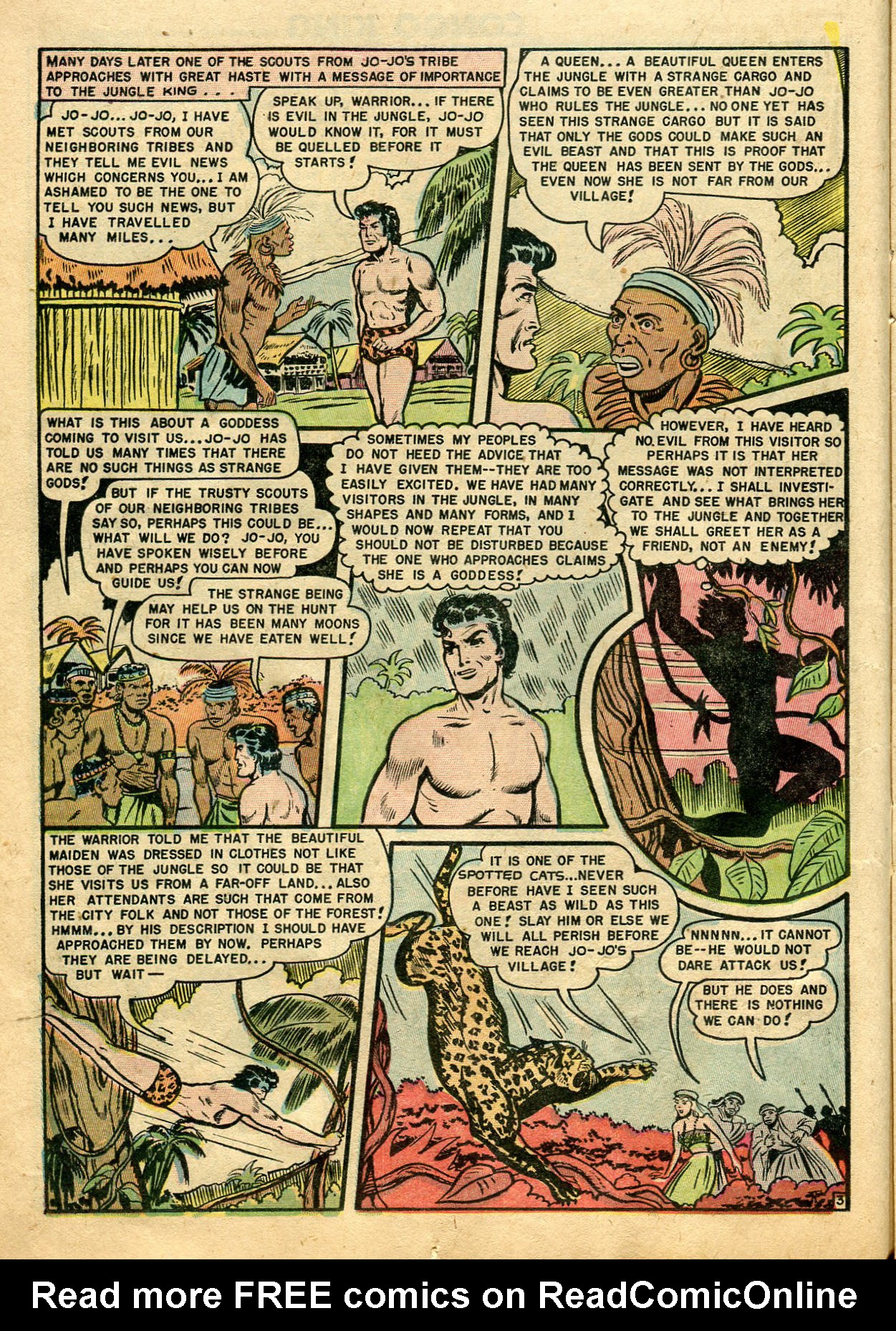 Read online Jungle Jo (1950) comic -  Issue # Full - 14