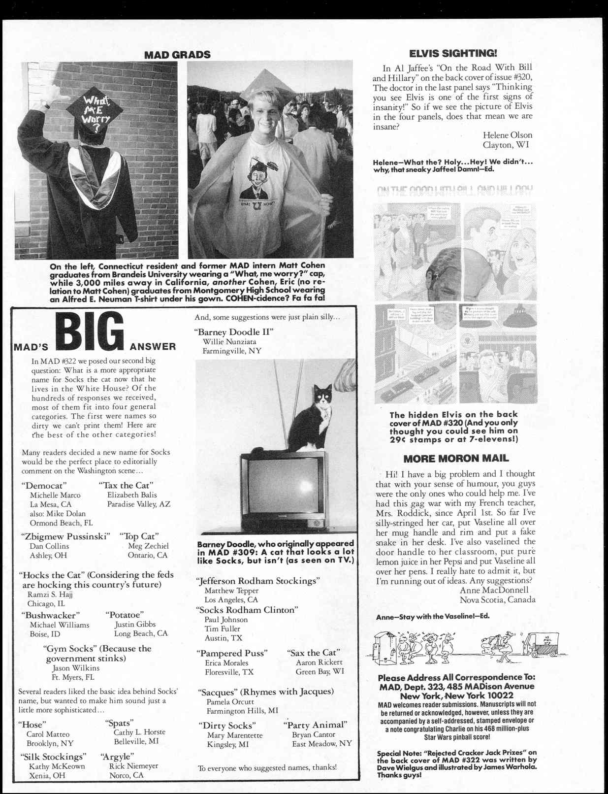 Read online MAD comic -  Issue #323 - 6