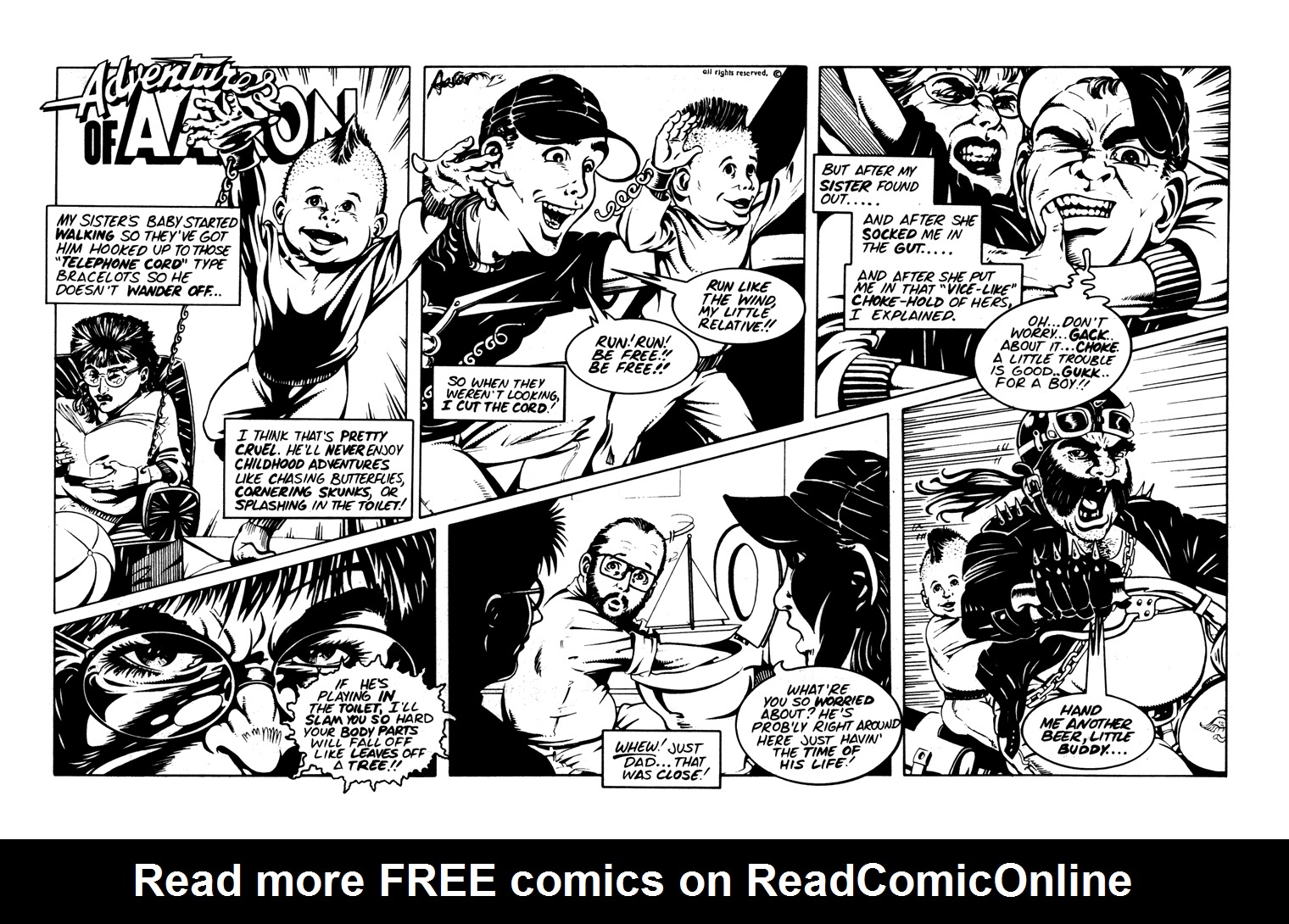 Read online Aaron Strips comic -  Issue #1 - 4