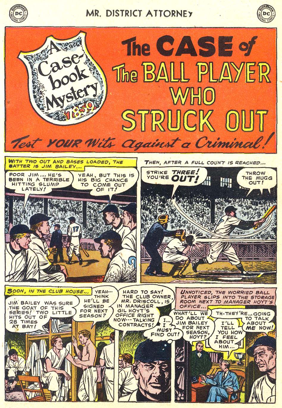 Read online Mr. District Attorney comic -  Issue #34 - 21