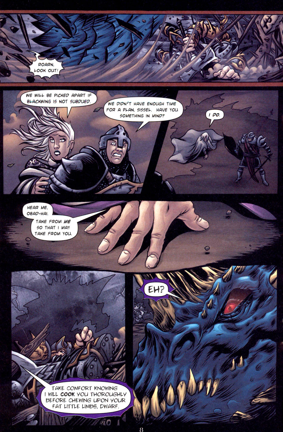 Read online Dungeons And Dragons: In The Shadow Of Dragons comic -  Issue #7 - 9