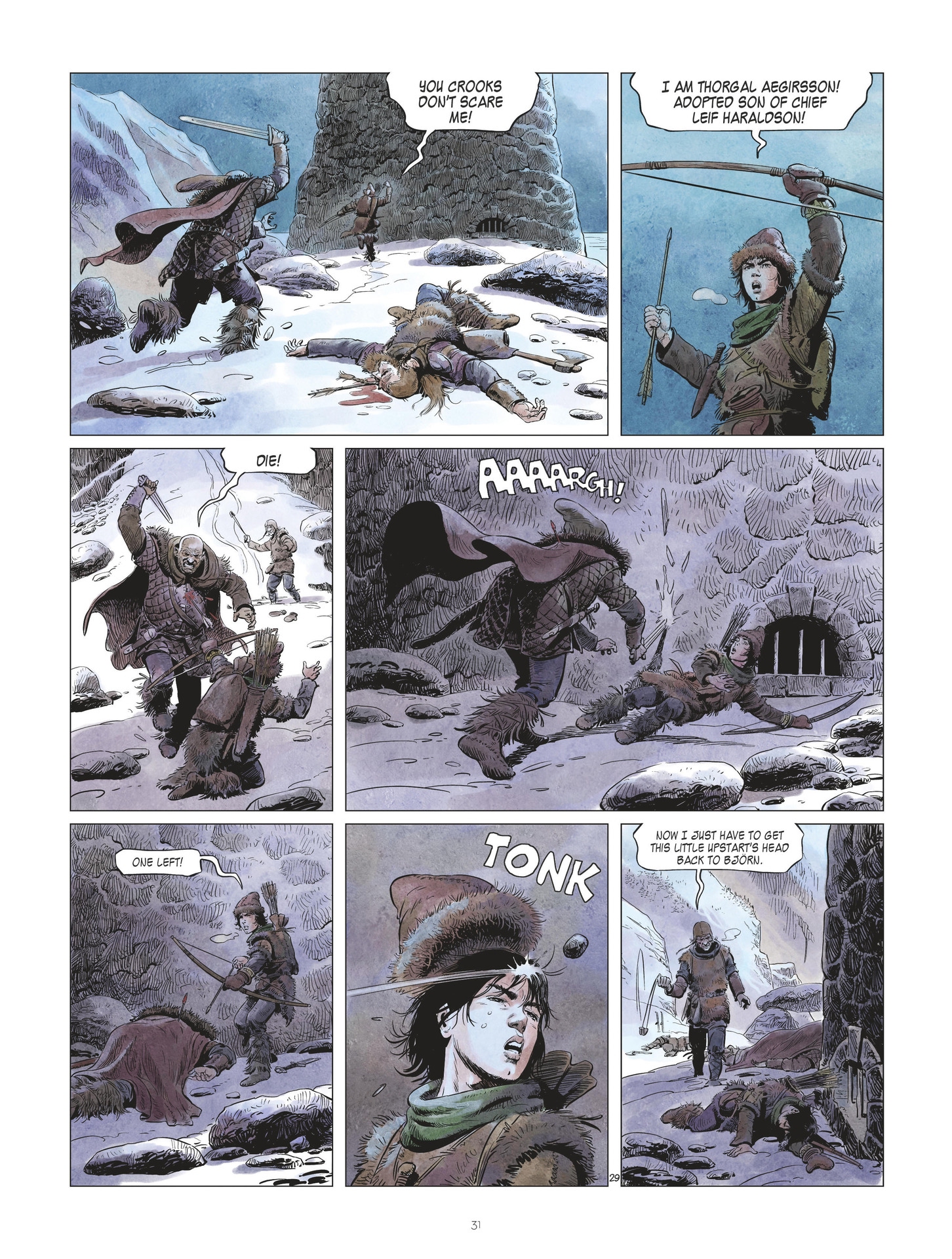 Read online The World of Thorgal: The Young Years comic -  Issue #1 - 31
