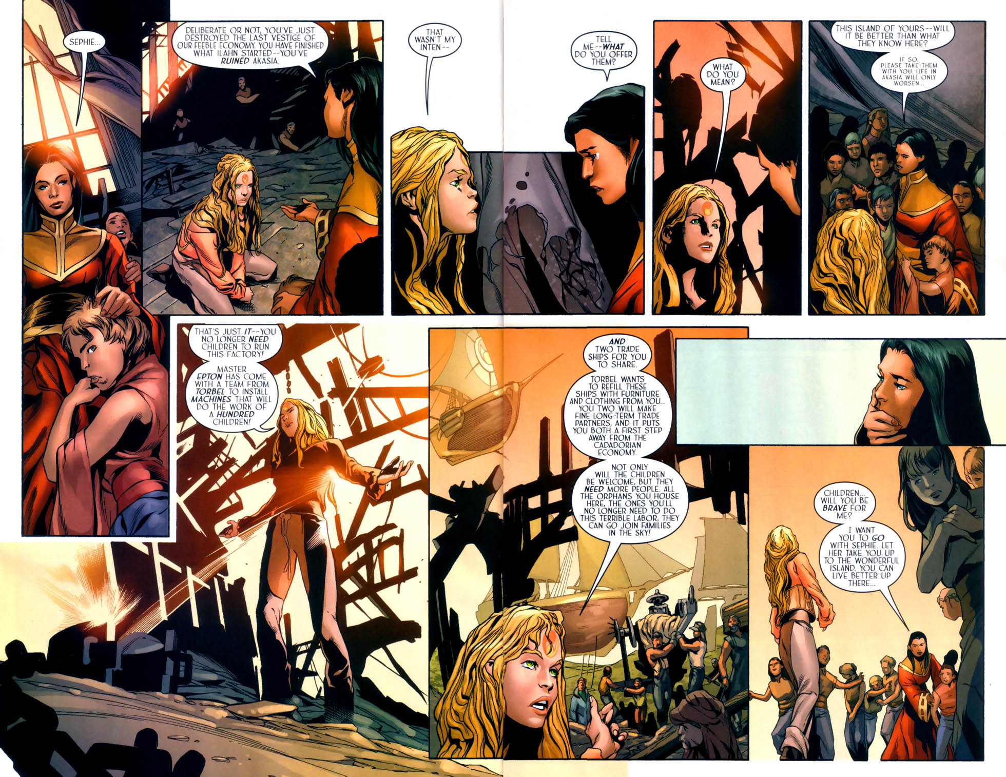 Read online Meridian comic -  Issue #32 - 21