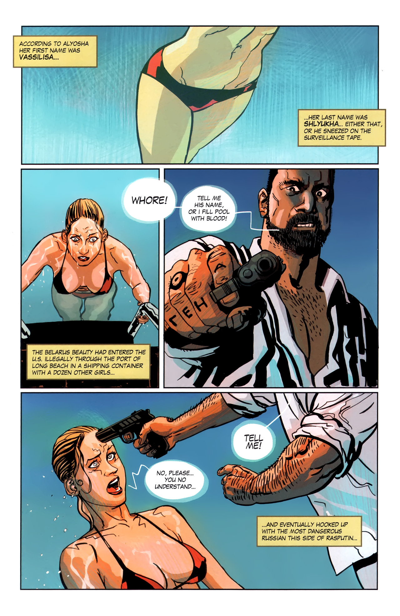 Read online Blue Estate comic -  Issue #4 - 4