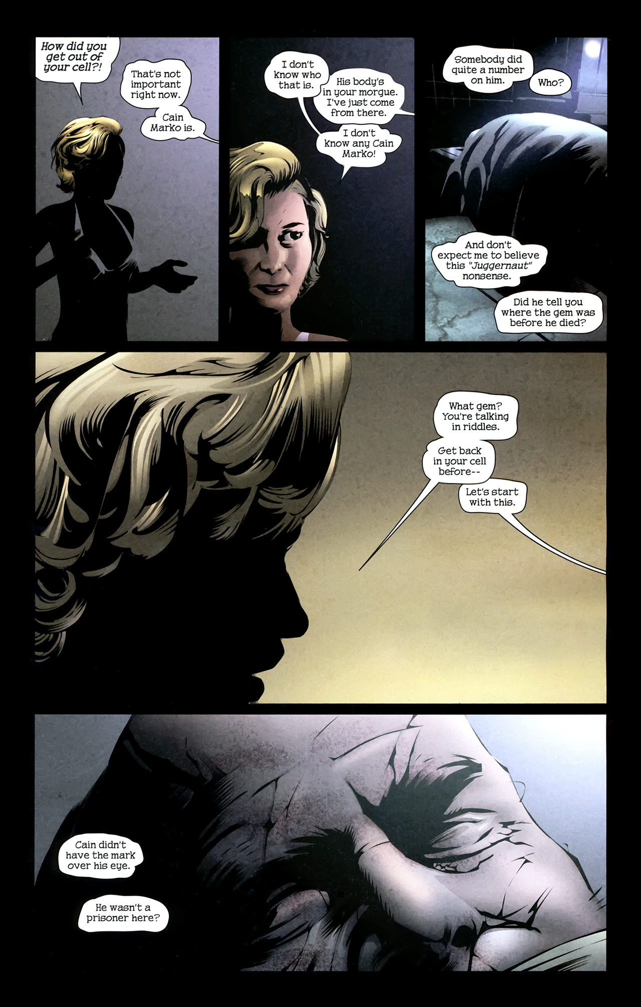 Read online X-Men Noir: Mark of Cain comic -  Issue #2 - 10