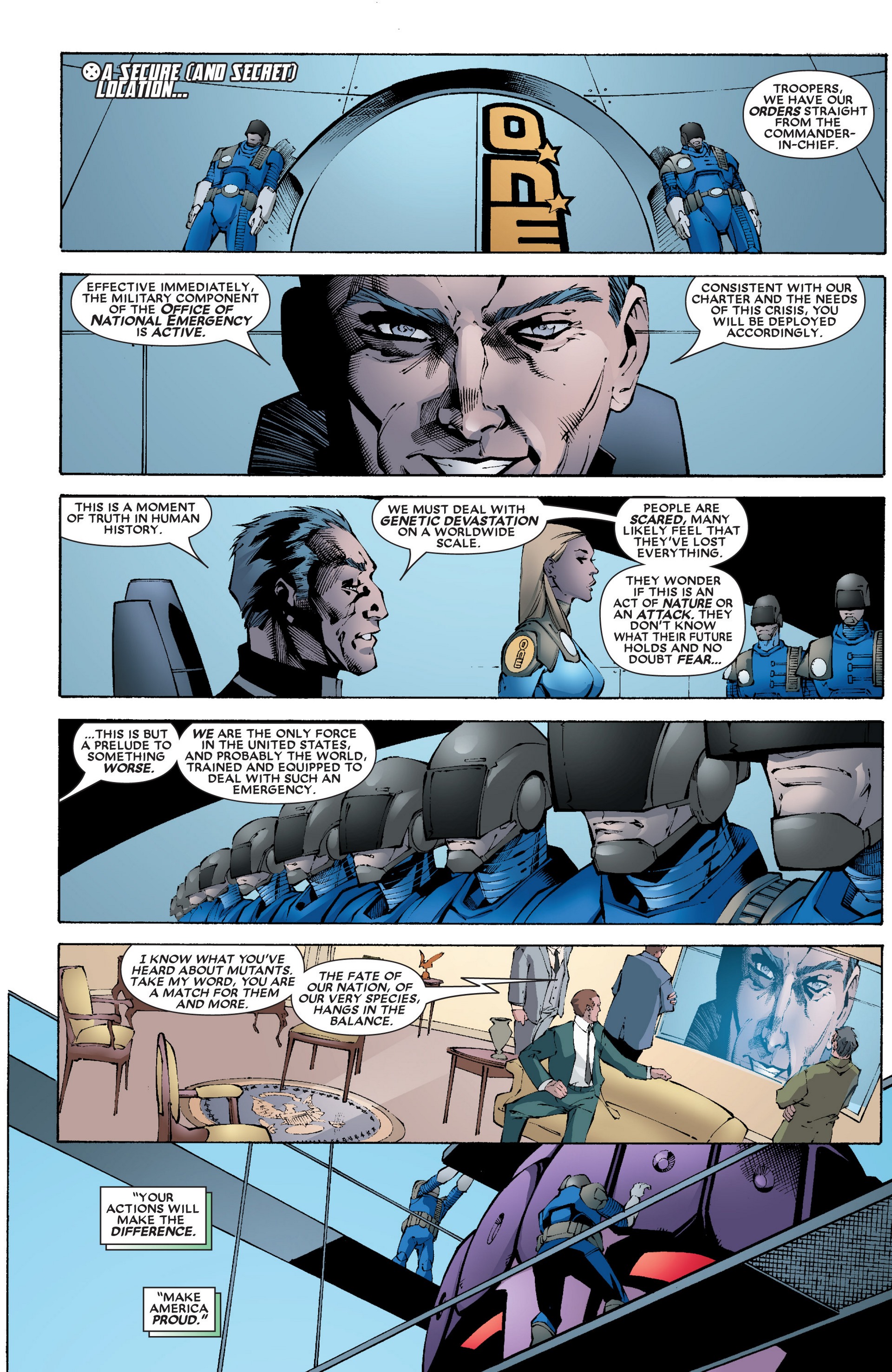Read online Decimation: House of M - The Day After comic -  Issue # Full - 24