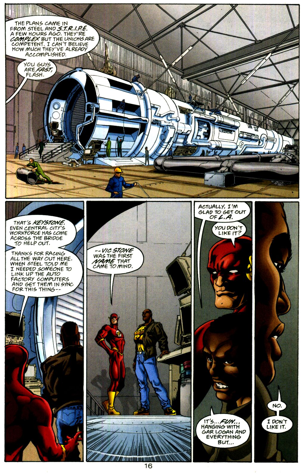 Read online The Flash: Our Worlds at War comic -  Issue # Full - 16
