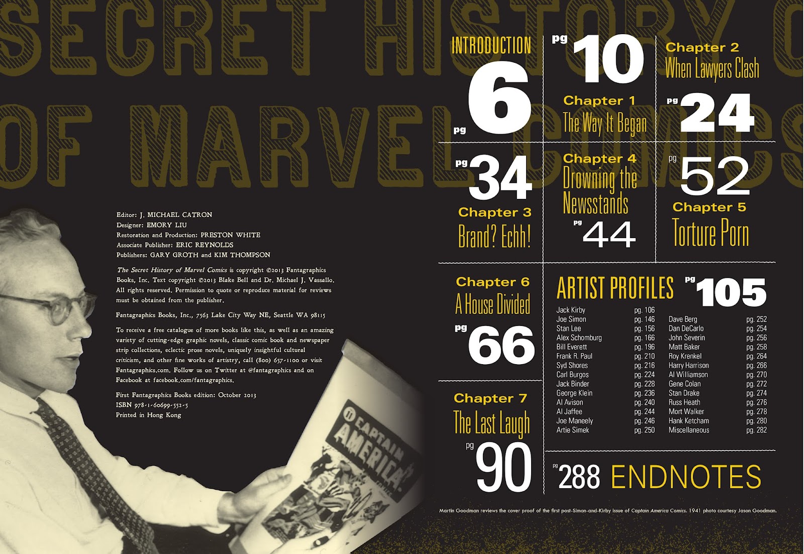 The Secret History of Marvel Comics issue TPB (Part 1) - Page 4