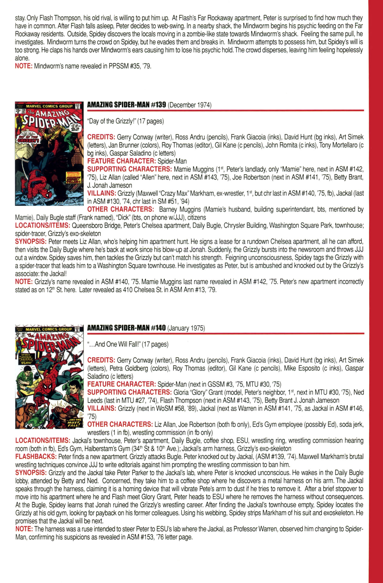 Read online Official Index to the Marvel Universe comic -  Issue #3 - 19