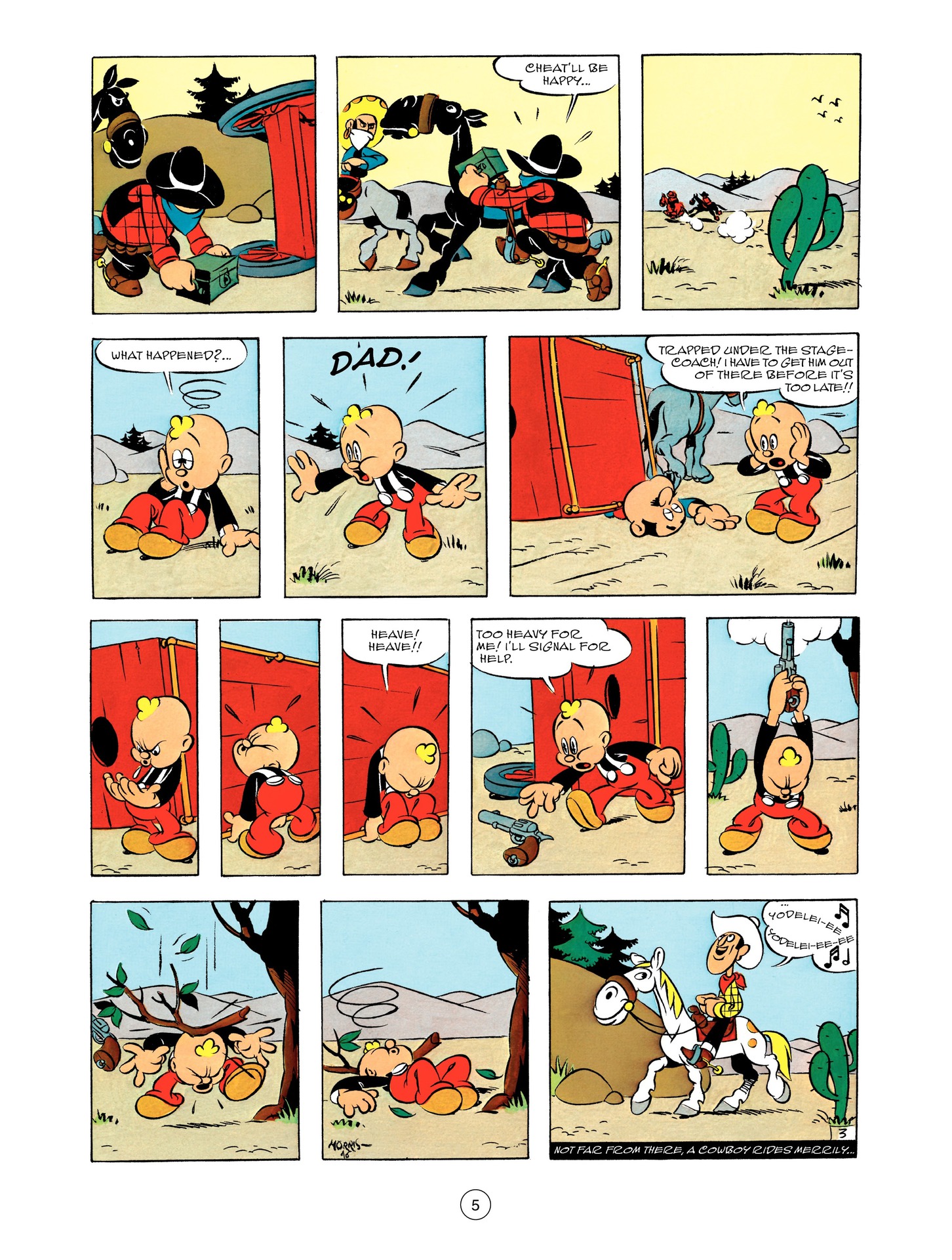 Read online A Lucky Luke Adventure comic -  Issue #55 - 5