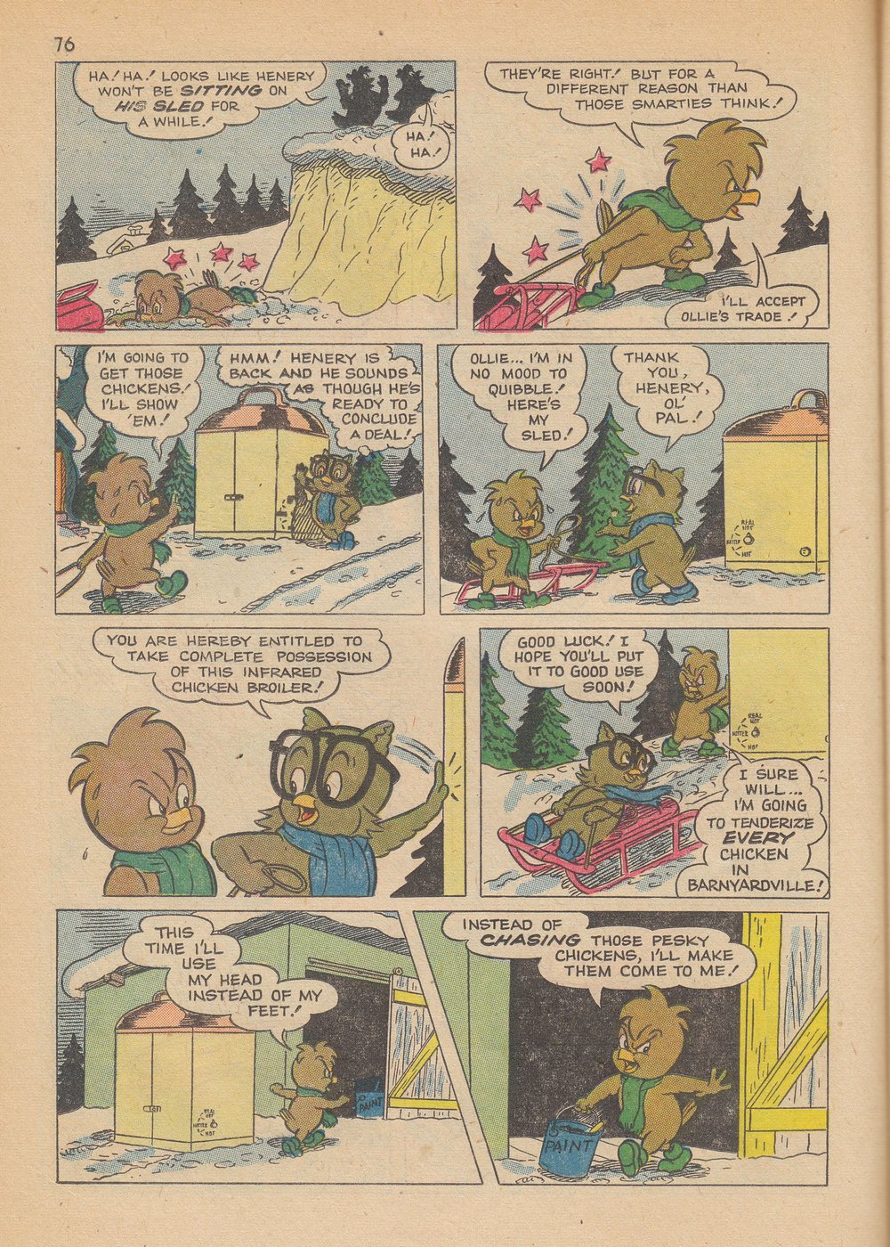 Read online Bugs Bunny's Christmas Funnies comic -  Issue # TPB 6 - 78