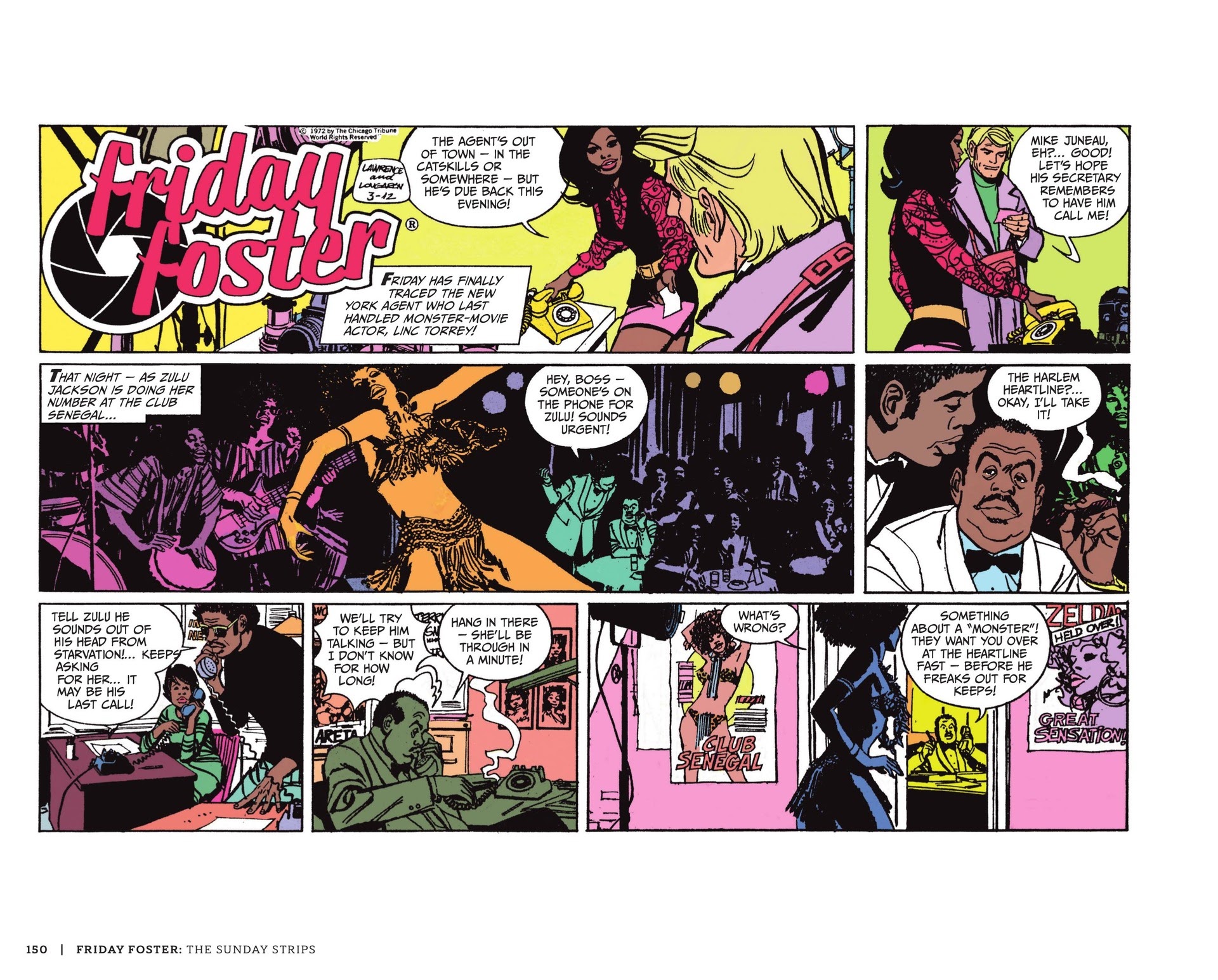 Read online Friday Foster: The Sunday Strips comic -  Issue # TPB (Part 2) - 51