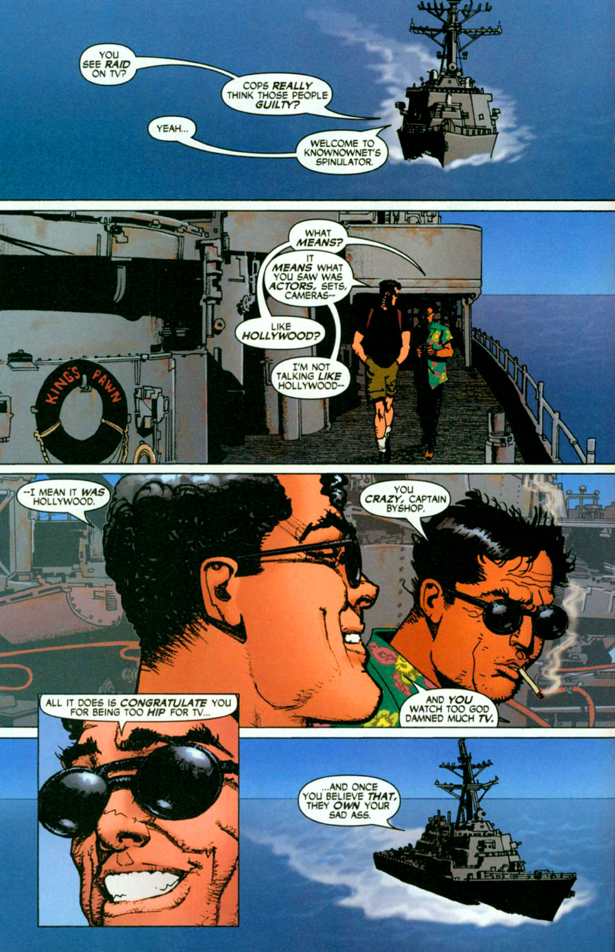 Read online Challengers of the Unknown (2004) comic -  Issue #3 - 10