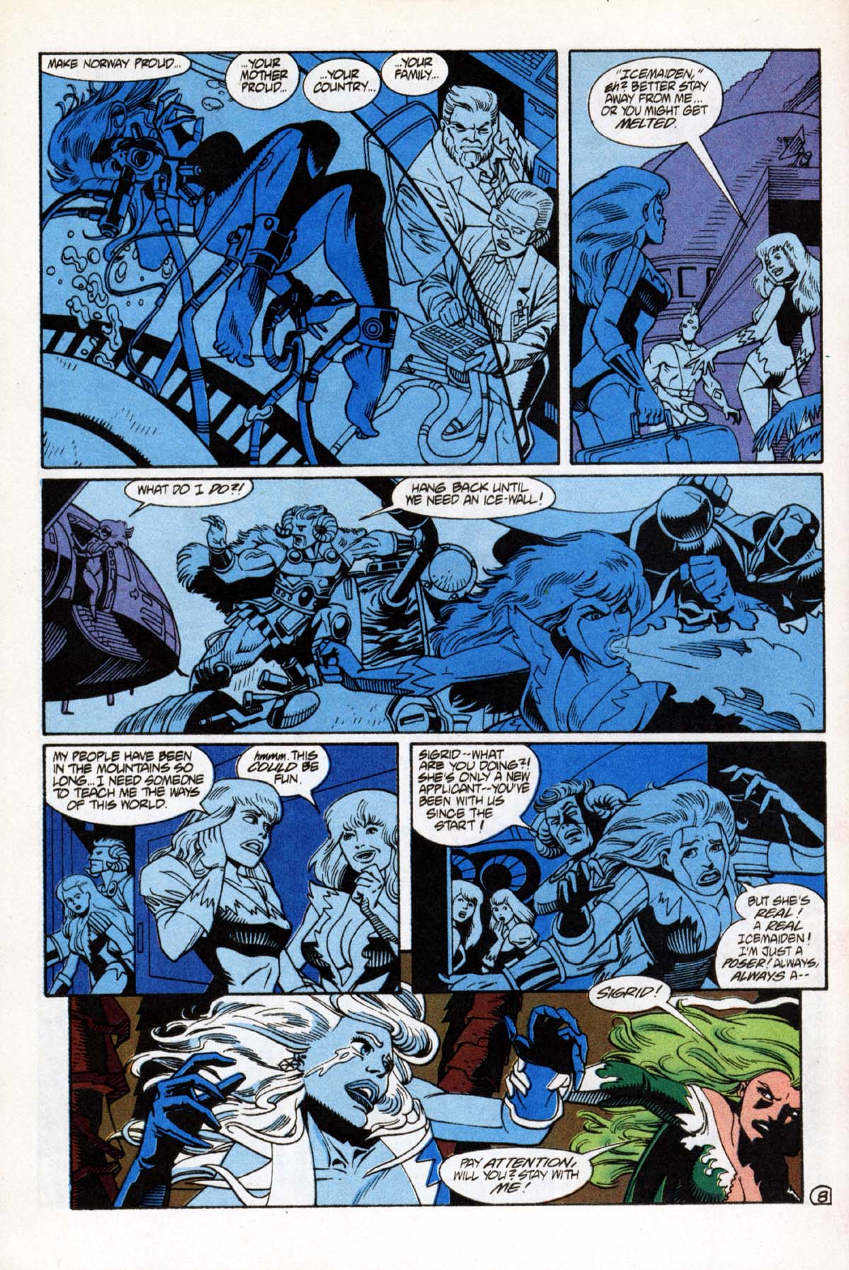 Read online Justice League America comic -  Issue #102 - 9