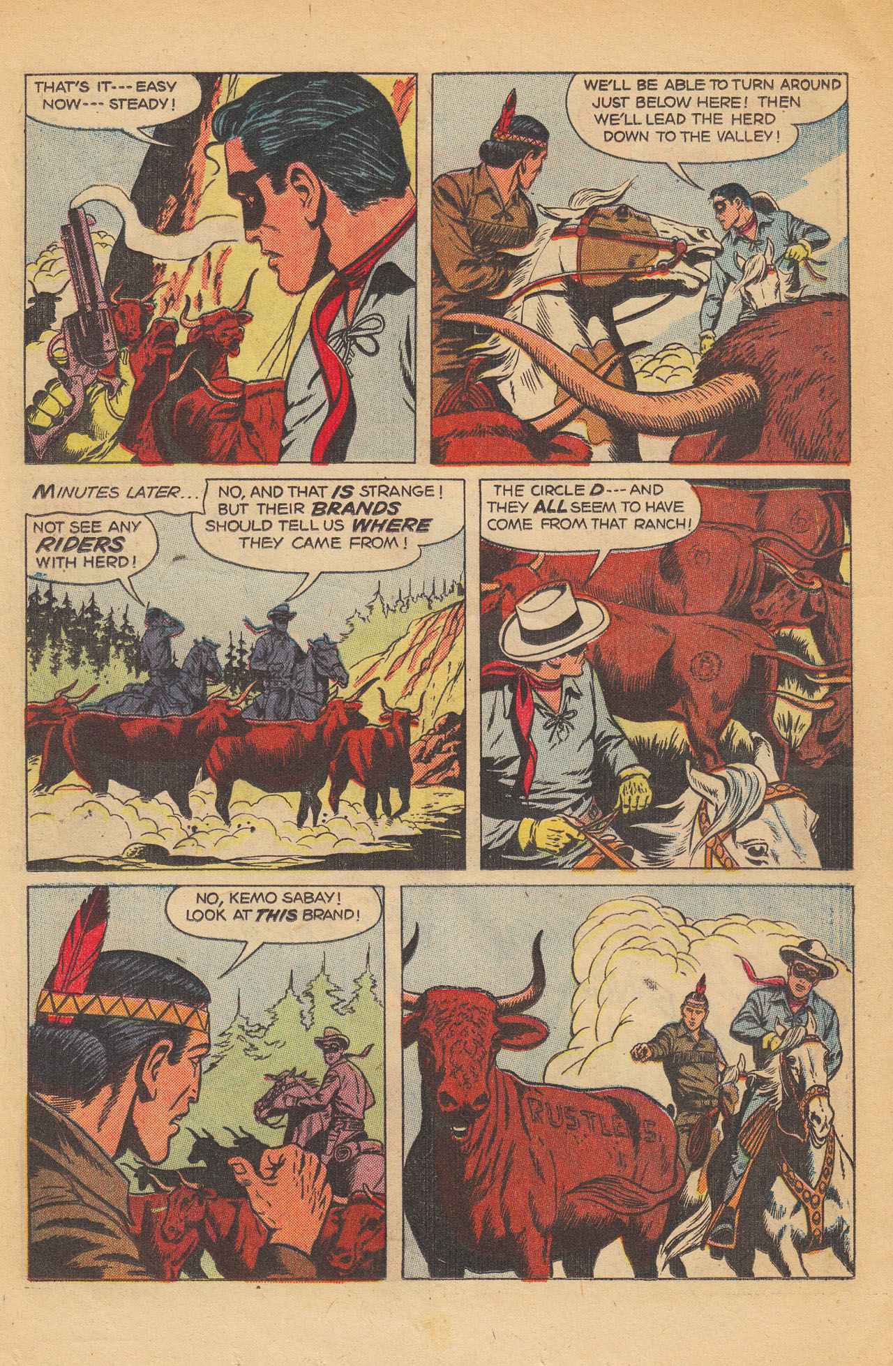 Read online The Lone Ranger (1948) comic -  Issue #109 - 16
