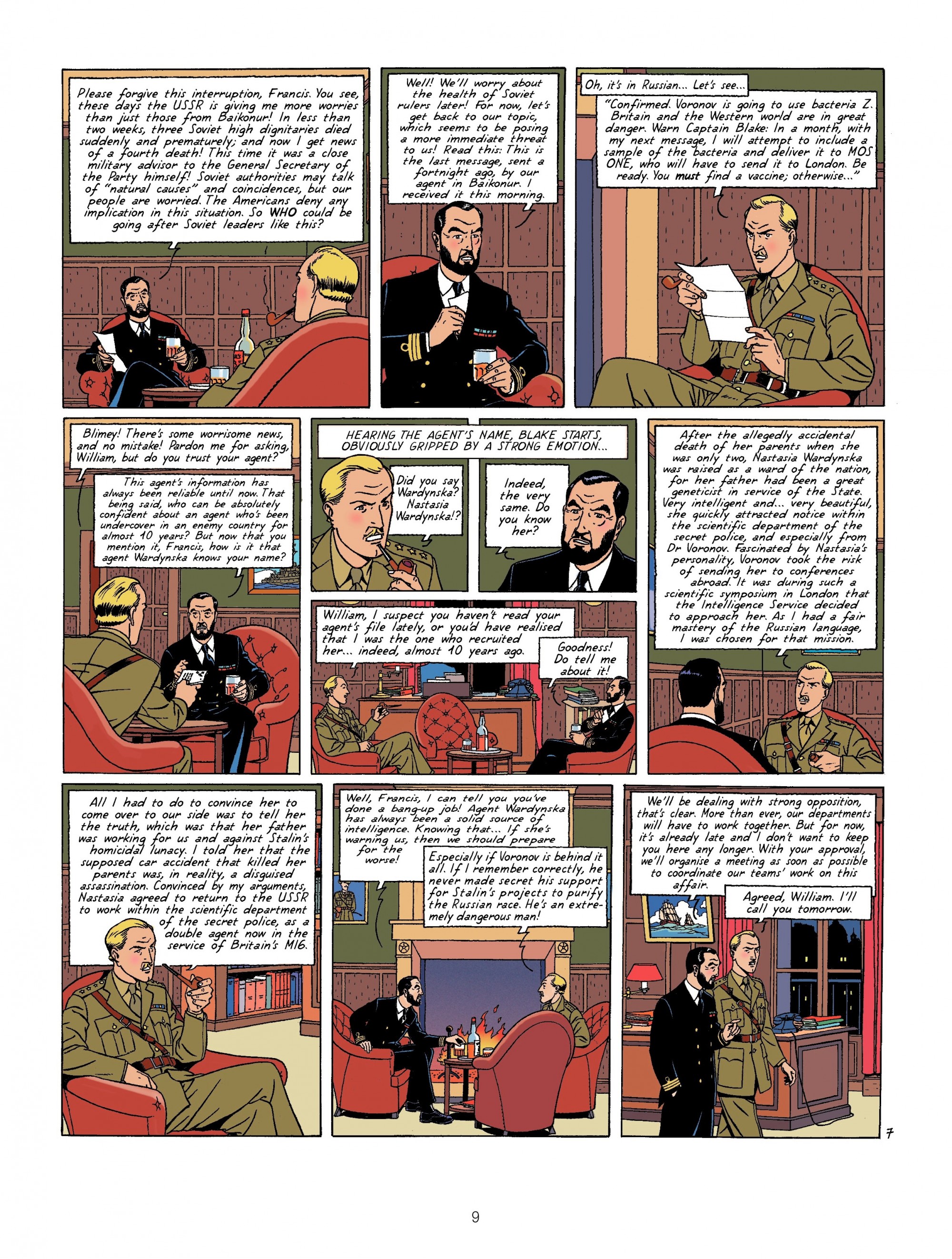 Read online Blake & Mortimer comic -  Issue #8 - 9