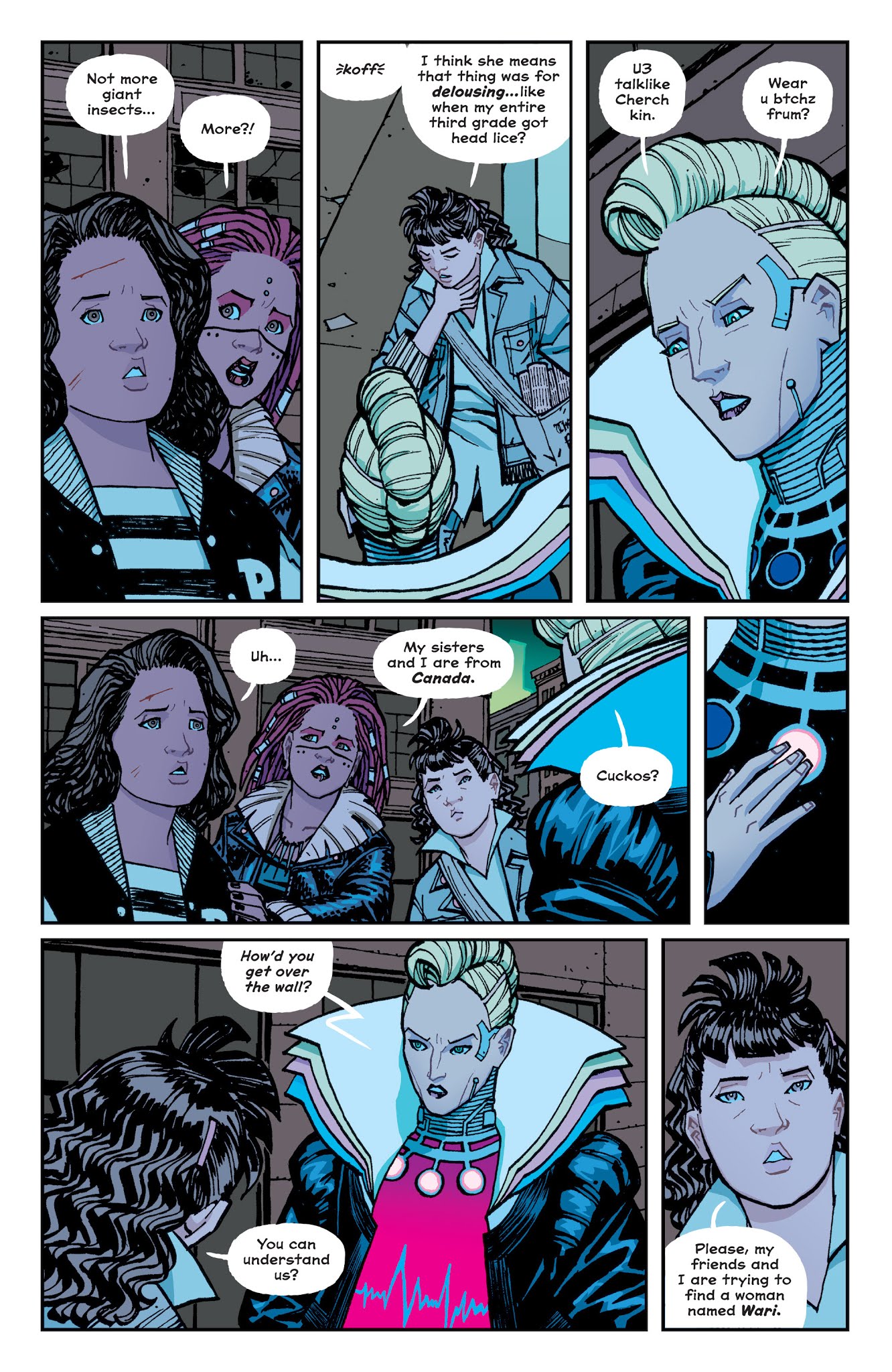 Read online Paper Girls comic -  Issue #23 - 8