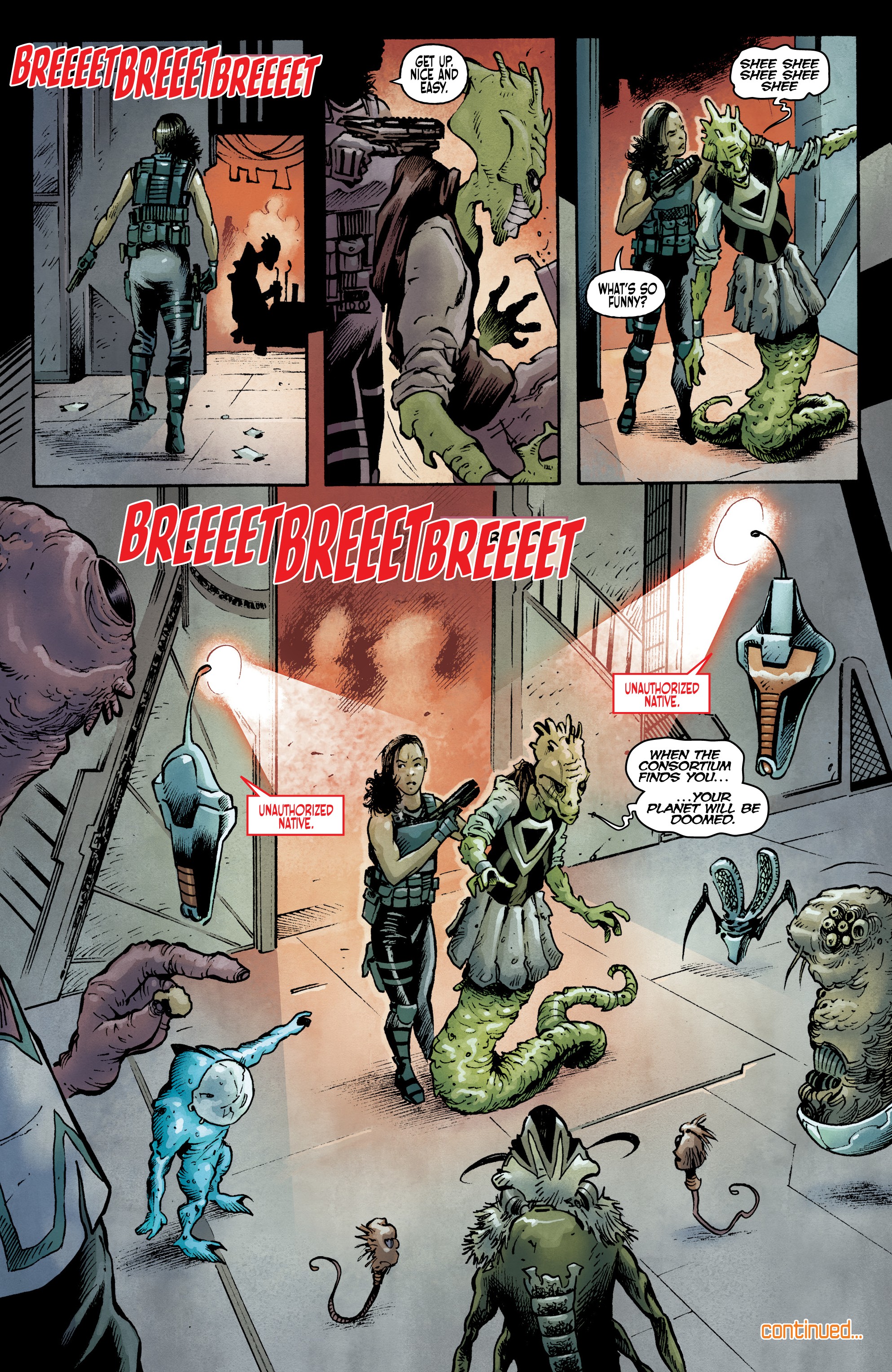 Read online Port of Earth comic -  Issue #10 - 22