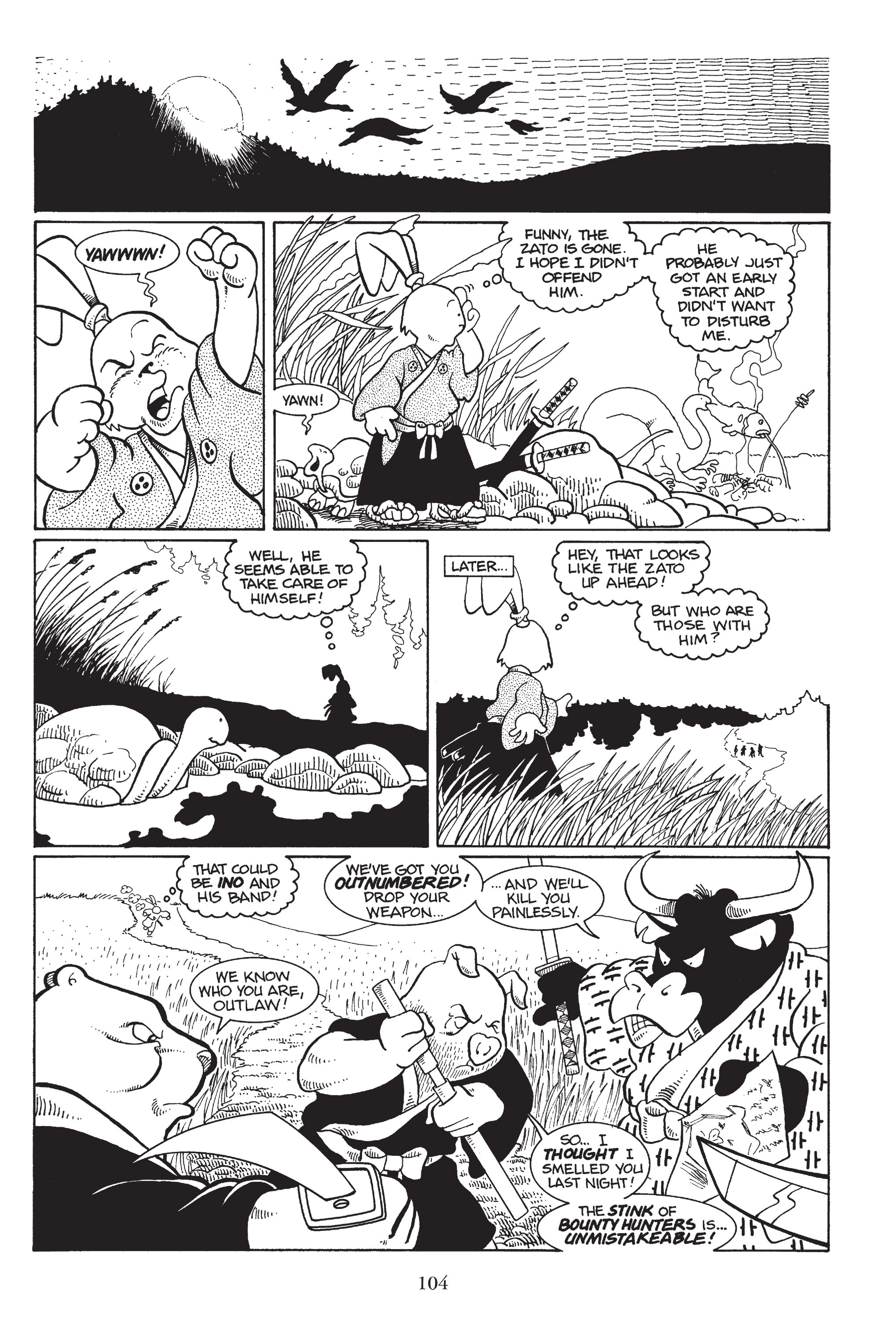 Read online Usagi Yojimbo (1987) comic -  Issue # _TPB 1 - 102