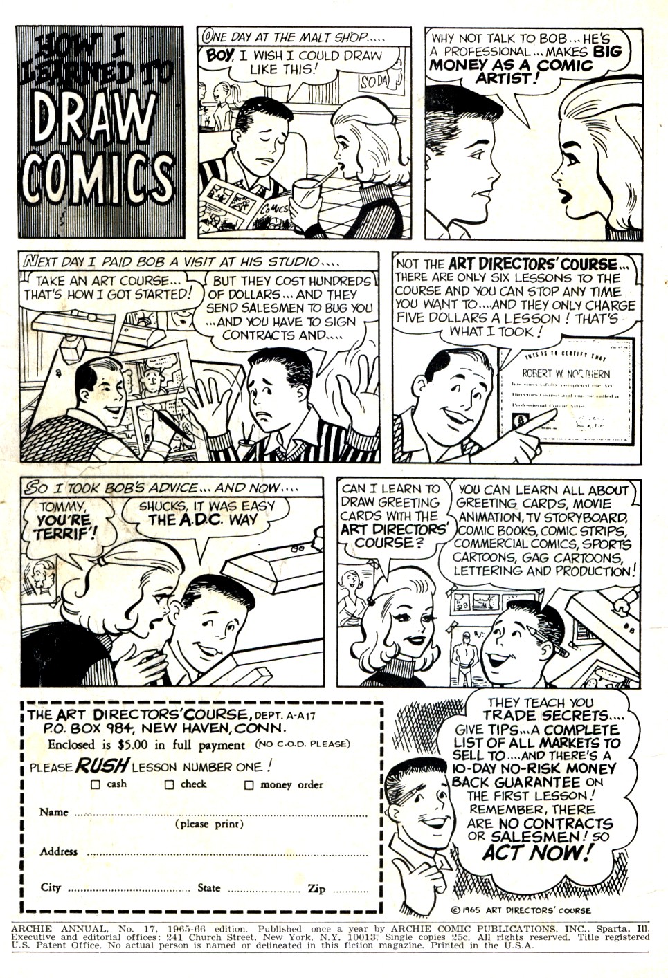 Read online Archie Annual comic -  Issue #17 - 2