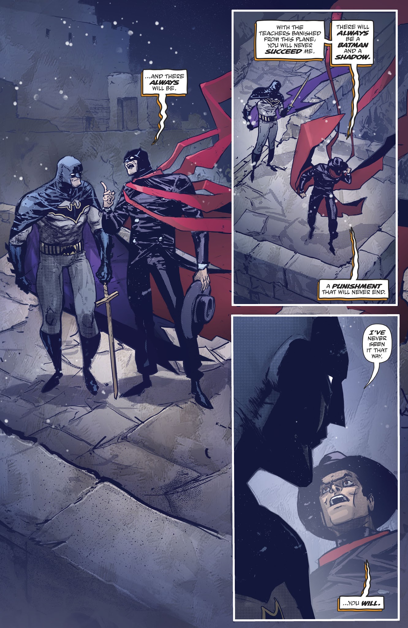Read online Batman/Shadow comic -  Issue #6 - 23