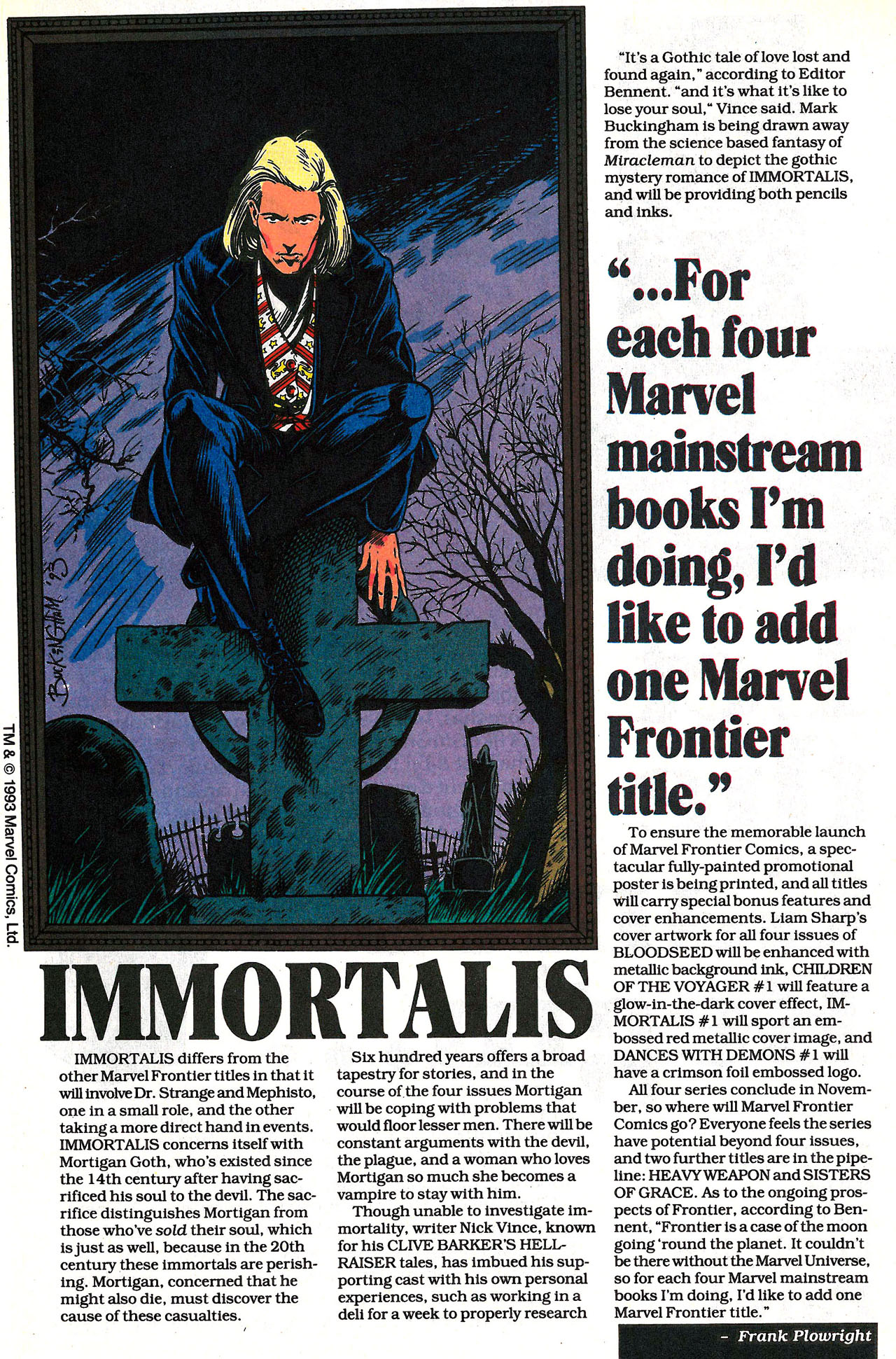 Read online Marvel Age comic -  Issue #126 - 20