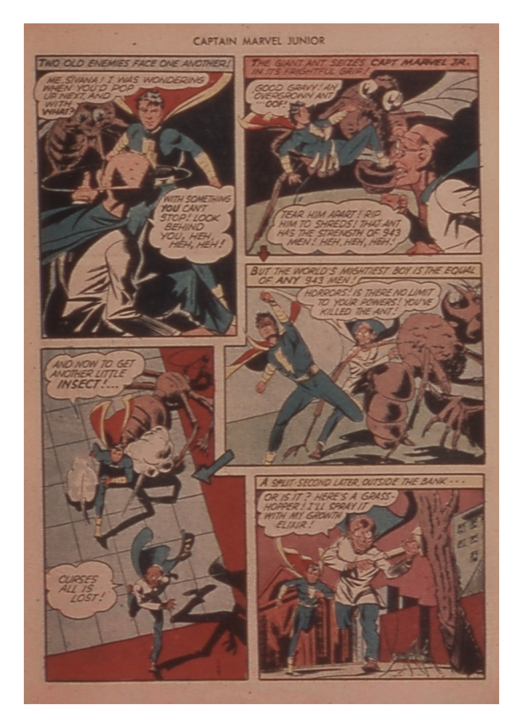 Read online Captain Marvel, Jr. comic -  Issue #12 - 37
