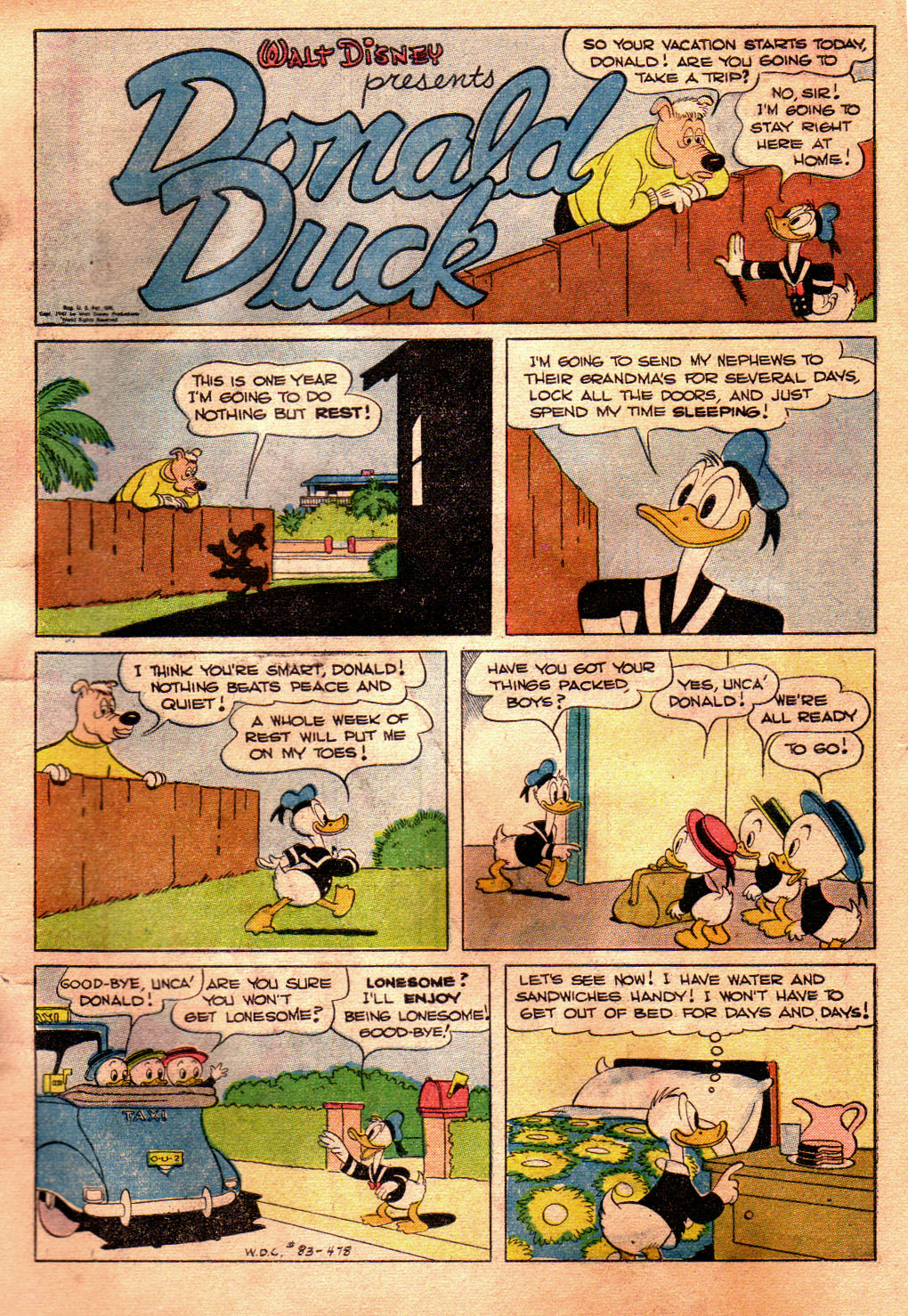 Read online Walt Disney's Comics and Stories comic -  Issue #83 - 3