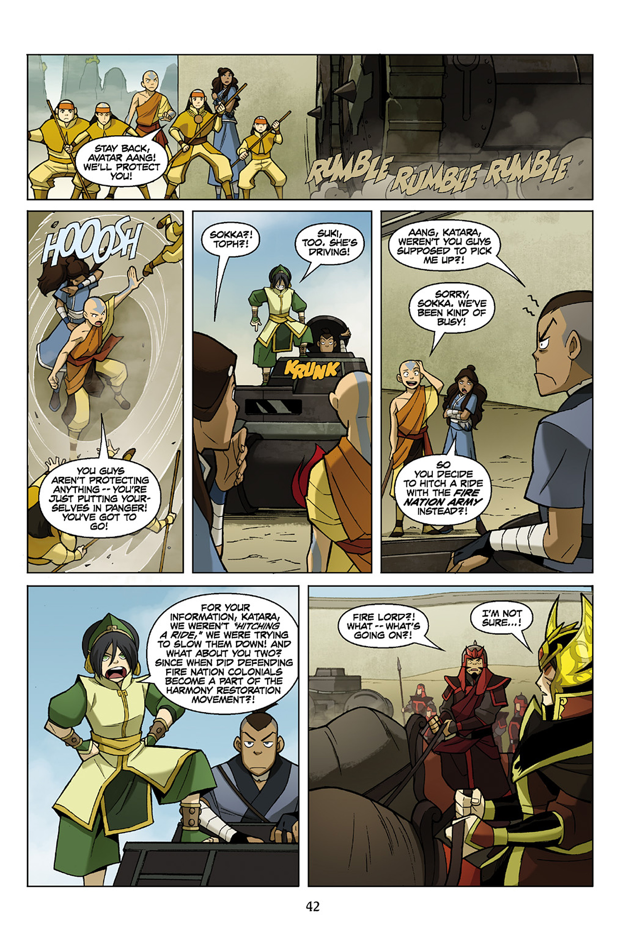 Read online Nickelodeon Avatar: The Last Airbender - The Promise comic -  Issue # Part 3 - 42