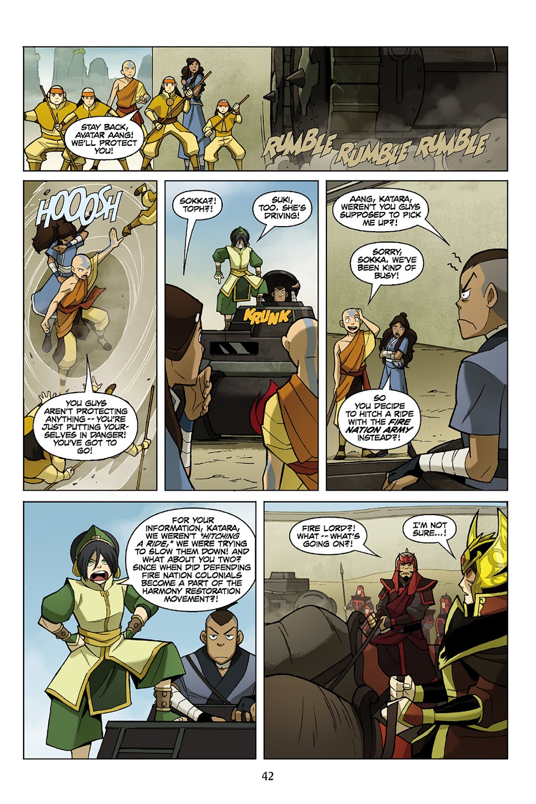 Nickelodeon Avatar: The Last Airbender - The Promise issue Part 3 - Page 42