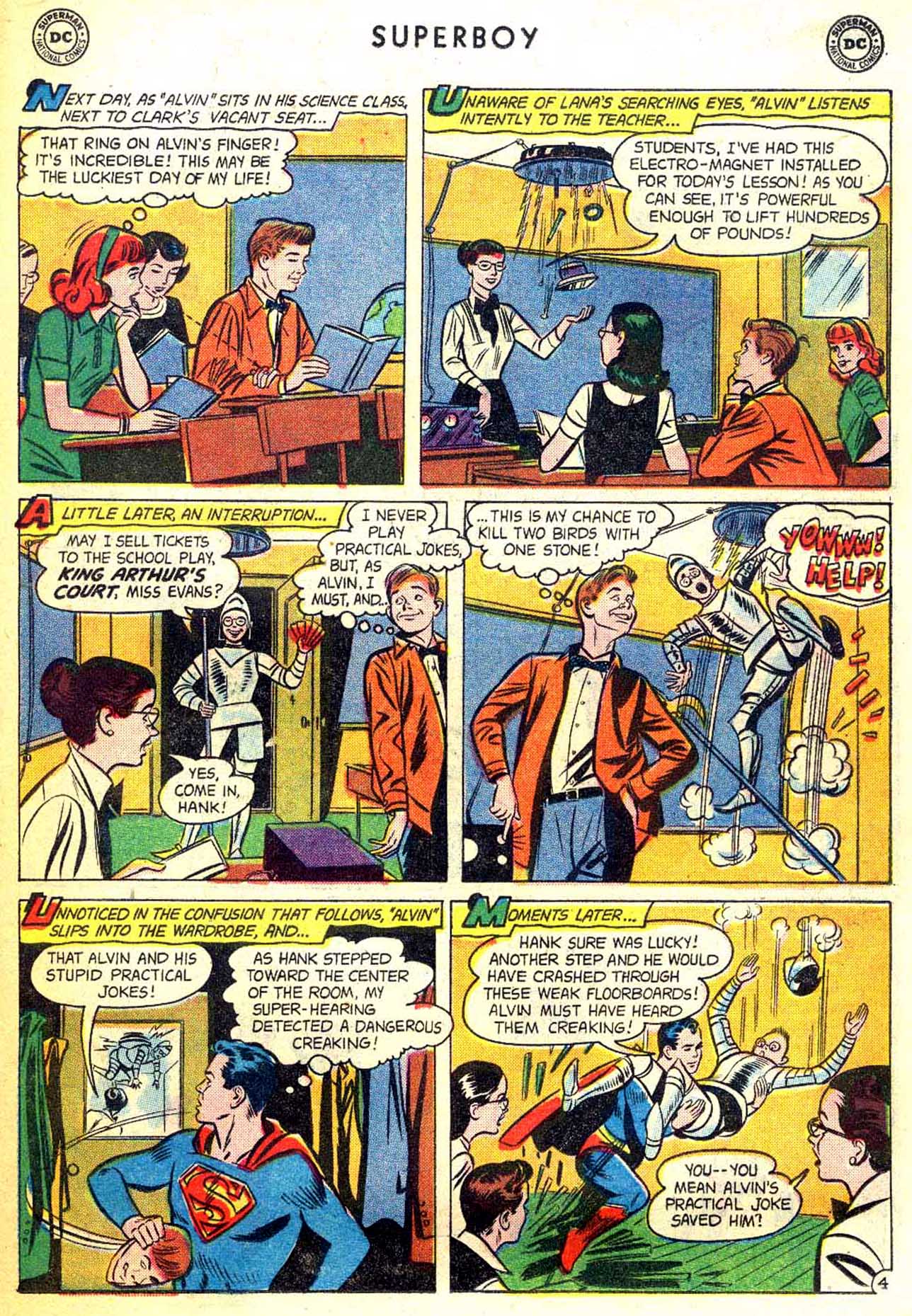 Read online Superboy (1949) comic -  Issue #62 - 15