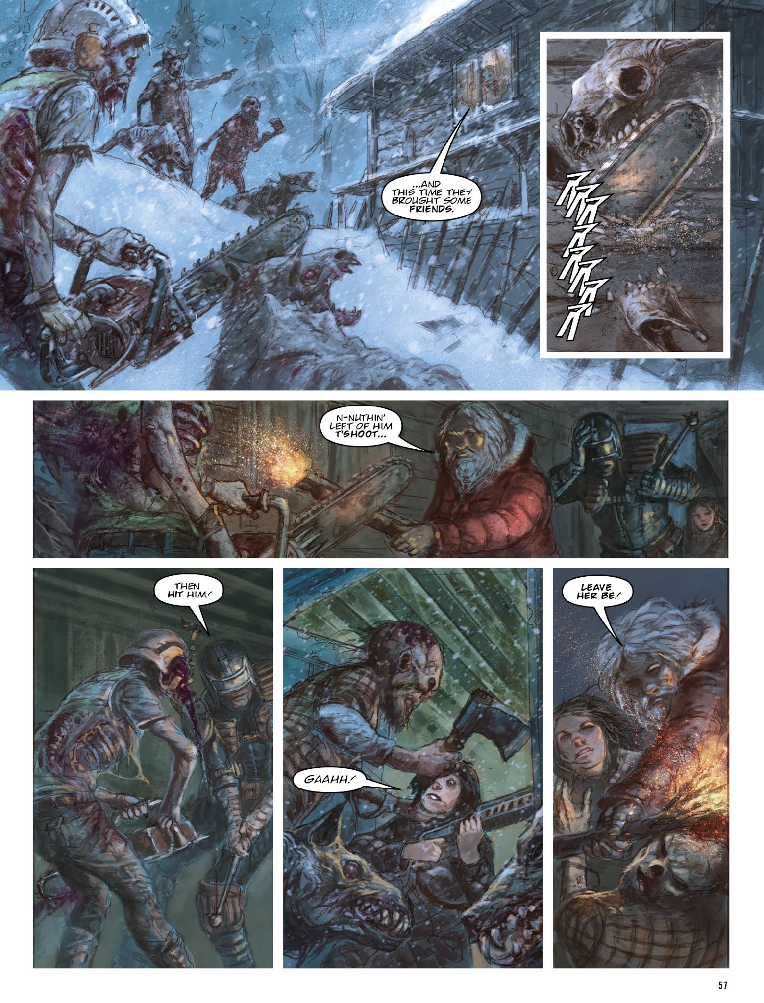 Read online The Dark Judges: The Fall of Deadworld comic -  Issue # TPB - 58