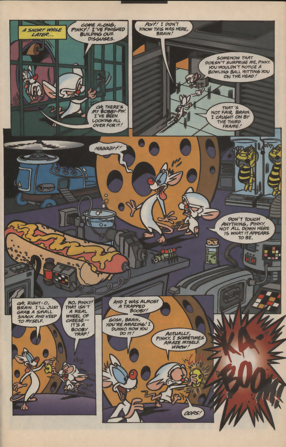 Read online Pinky and The Brain comic -  Issue #14 - 16