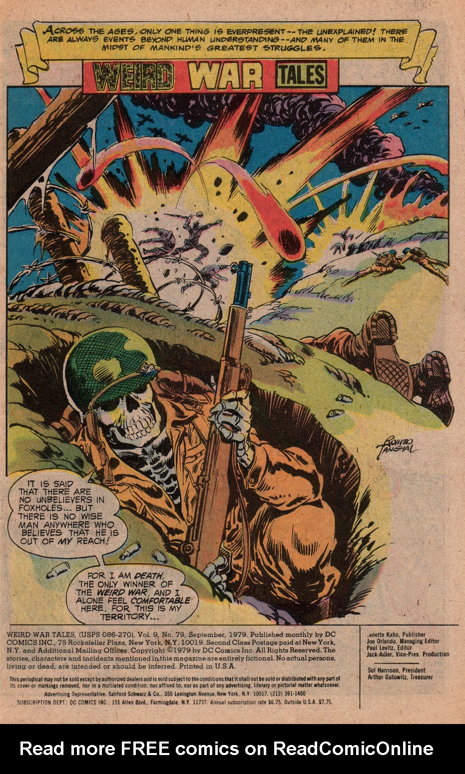 Read online Weird War Tales (1971) comic -  Issue #79 - 3