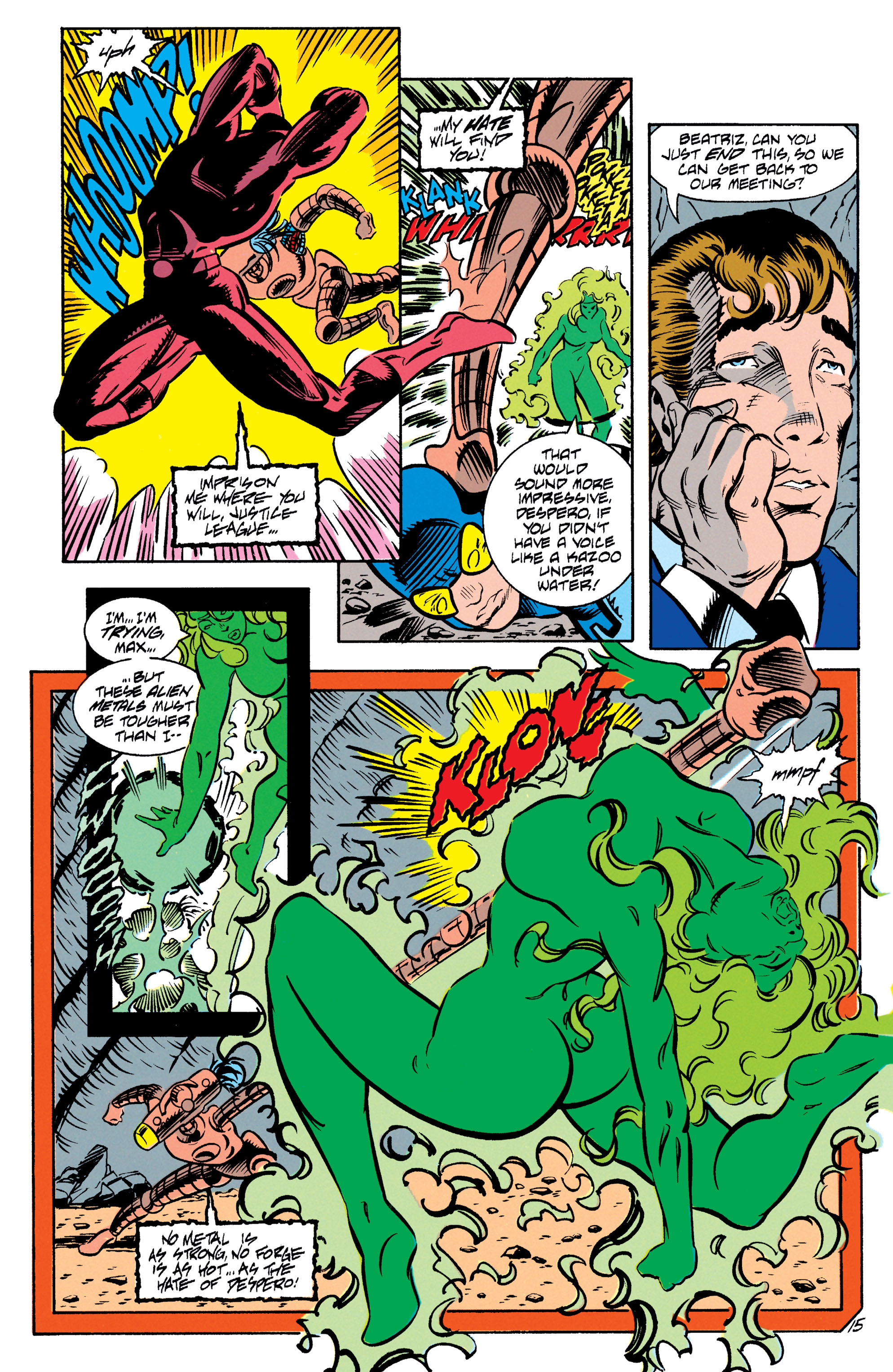 Read online Justice League Europe comic -  Issue #36 - 16