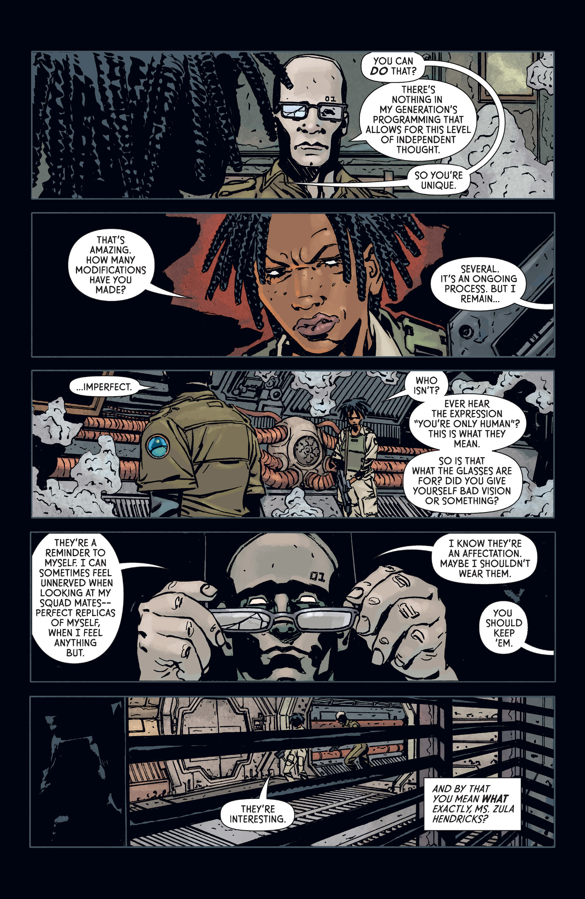 Read online Aliens: Defiance comic -  Issue #3 - 15