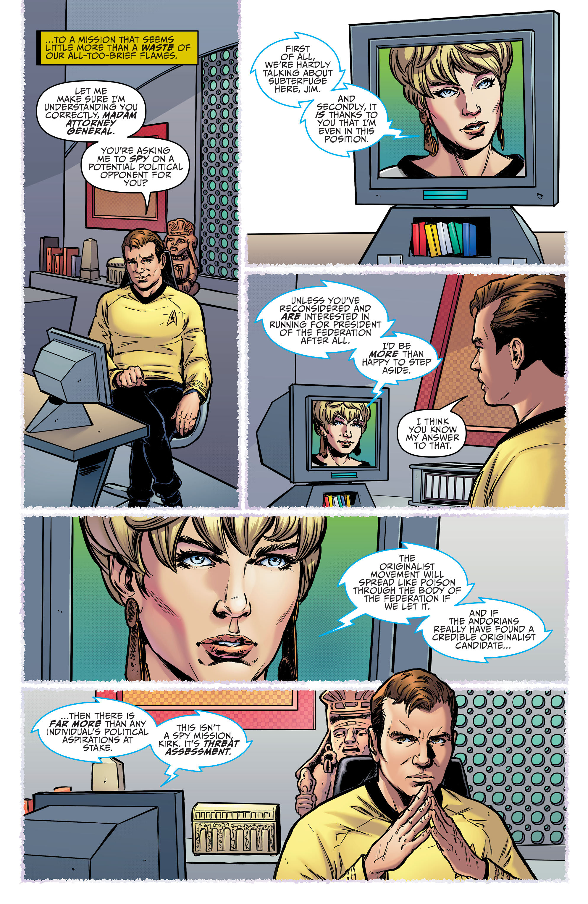 Read online Star Trek: Year Five comic -  Issue #15 - 4