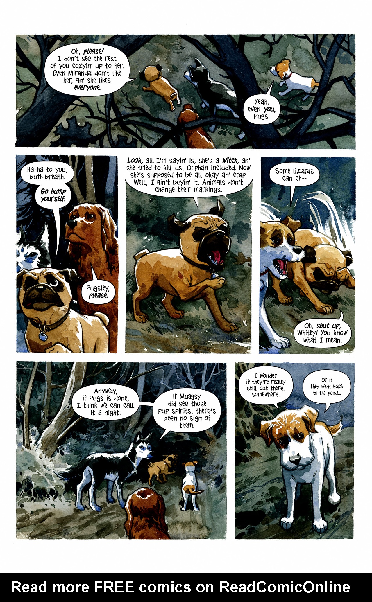 Read online Beasts of Burden comic -  Issue #4 - 4