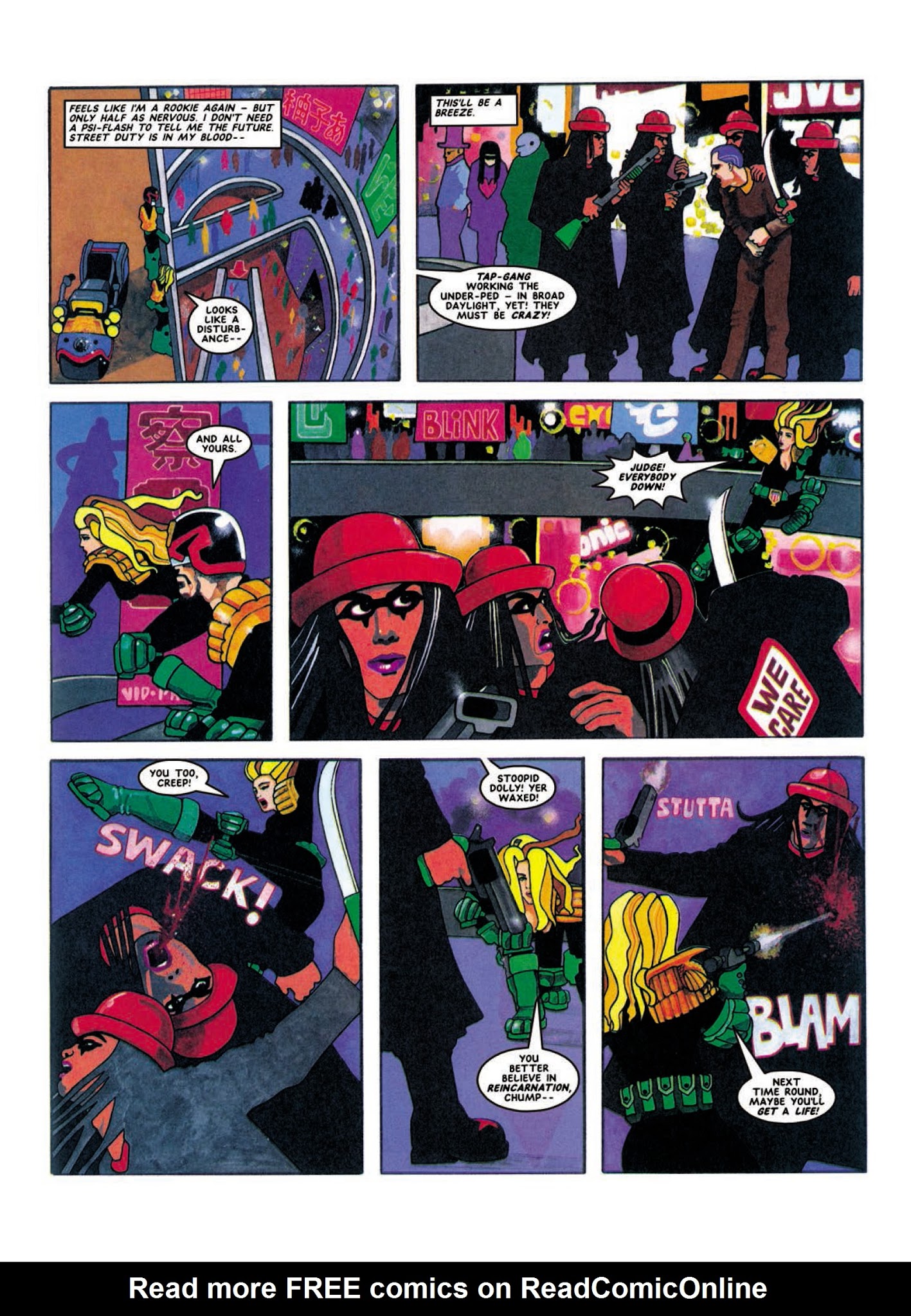 Read online Judge Anderson: The Psi Files comic -  Issue # TPB 3 - 9