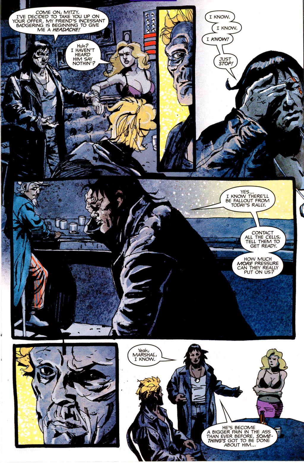 Read online The Brotherhood comic -  Issue #7 - 13