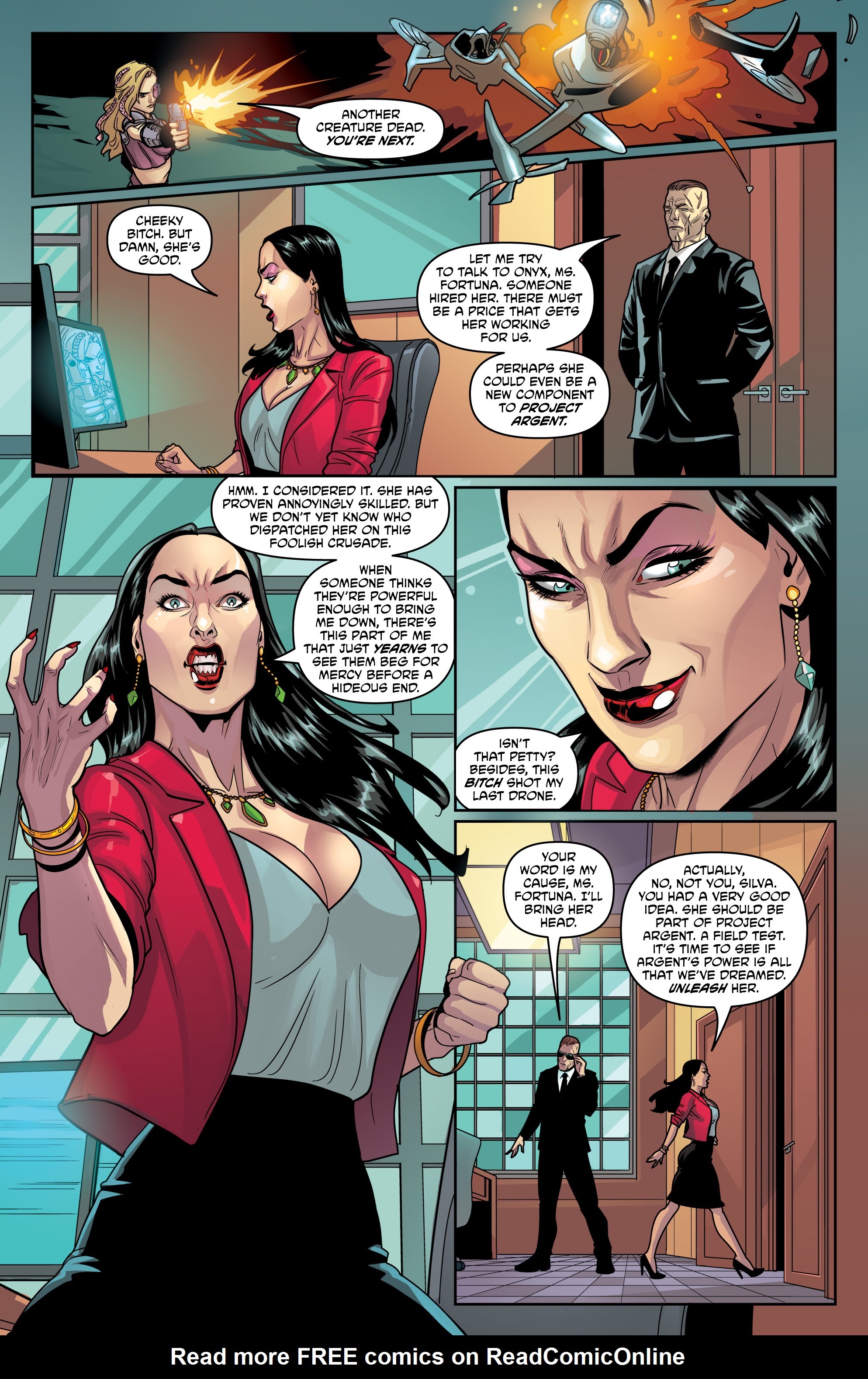 Read online Unholy: Argent vs Onyx comic -  Issue #0 - 6