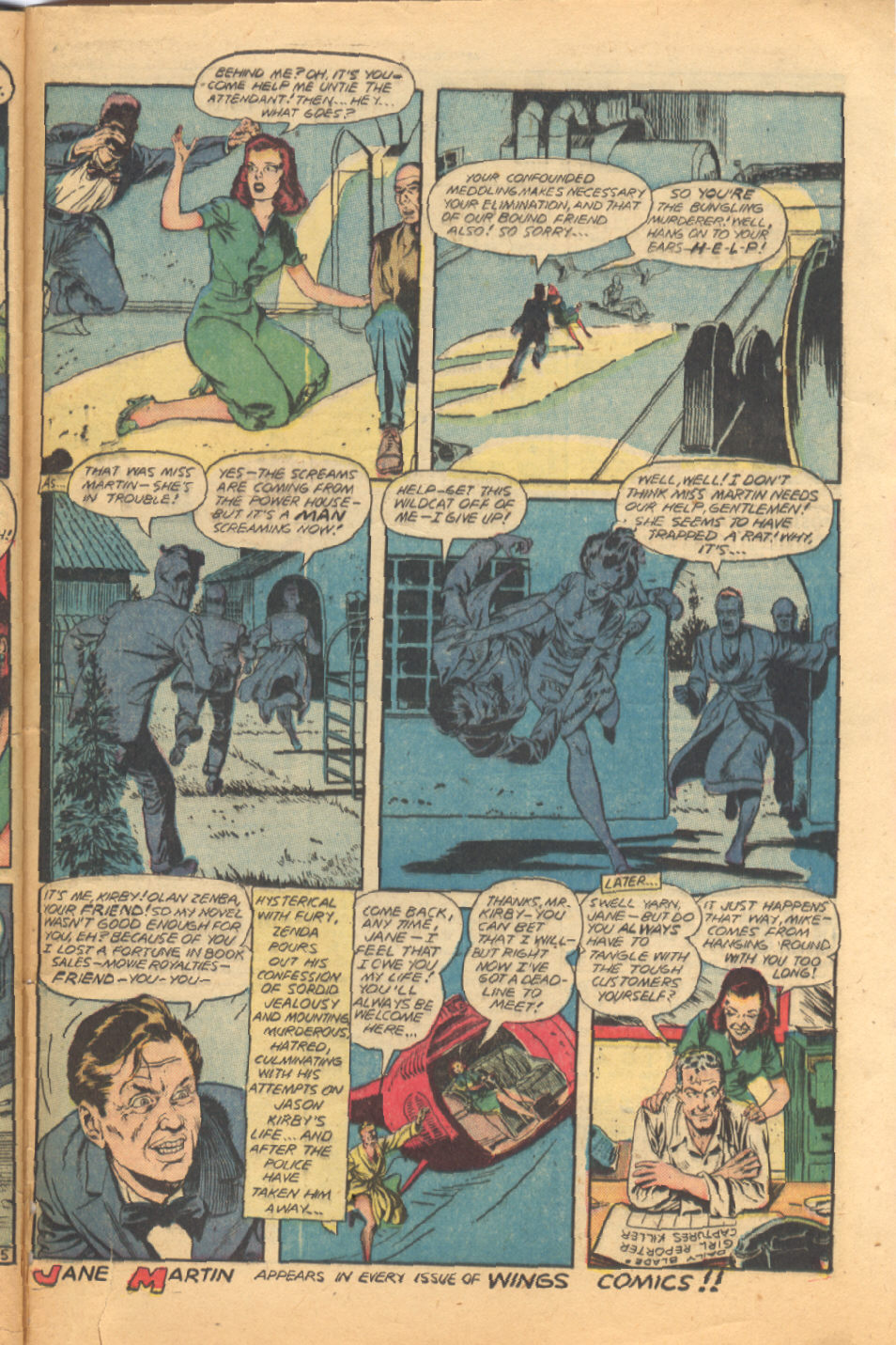 Read online Wings Comics comic -  Issue #108 - 33