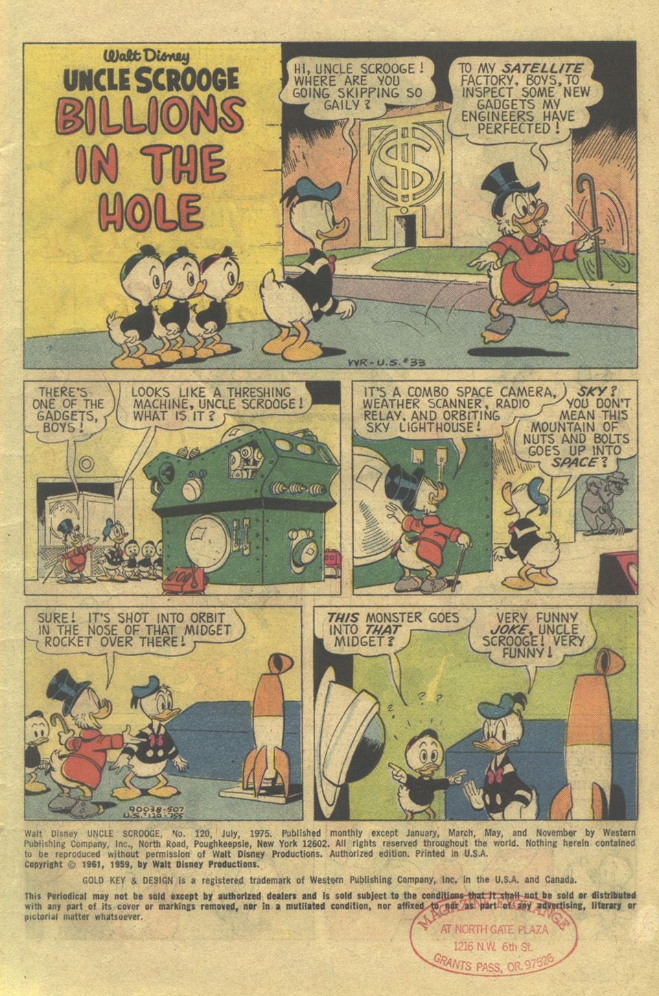 Read online Uncle Scrooge (1953) comic -  Issue #120 - 3