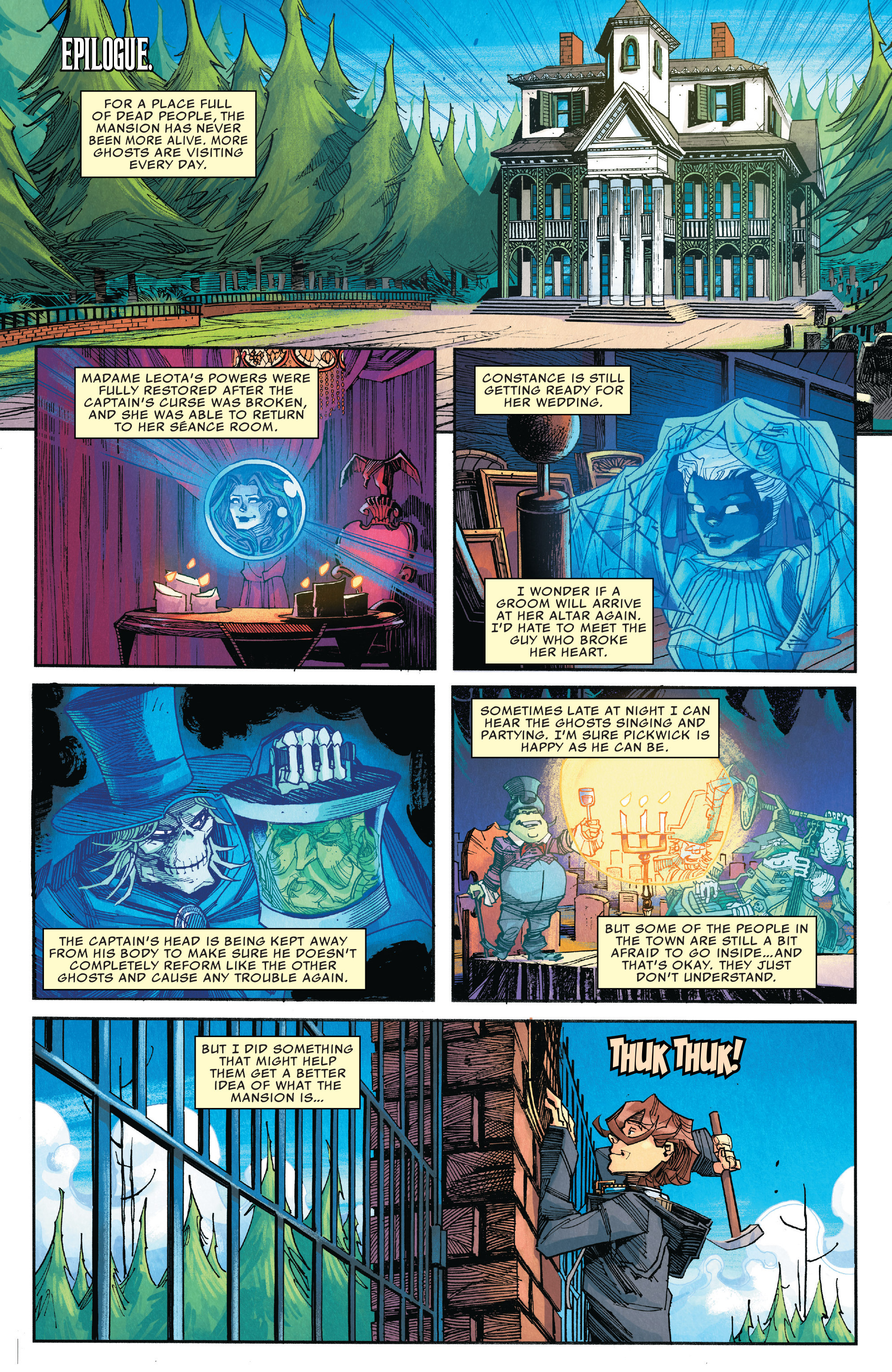 Read online Disney Kingdoms: Haunted Mansion comic -  Issue #5 - 19