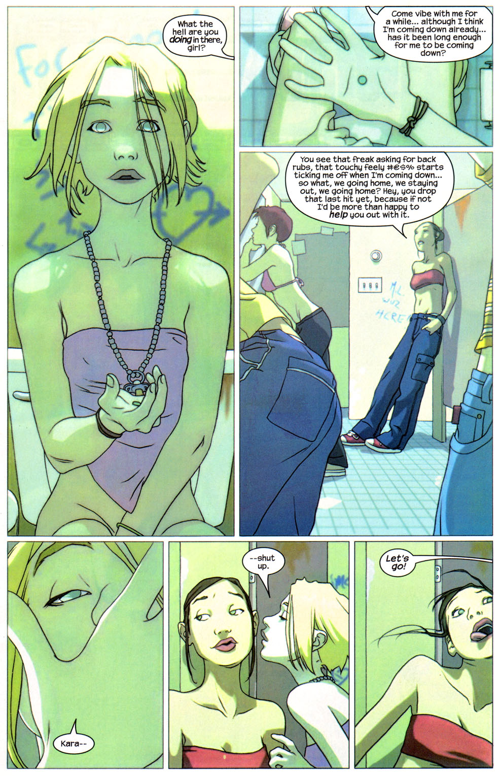 Read online NYX comic -  Issue #1 - 6