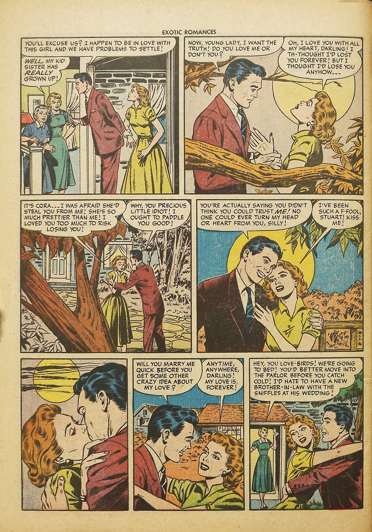 Read online Exotic Romances comic -  Issue #24 - 32