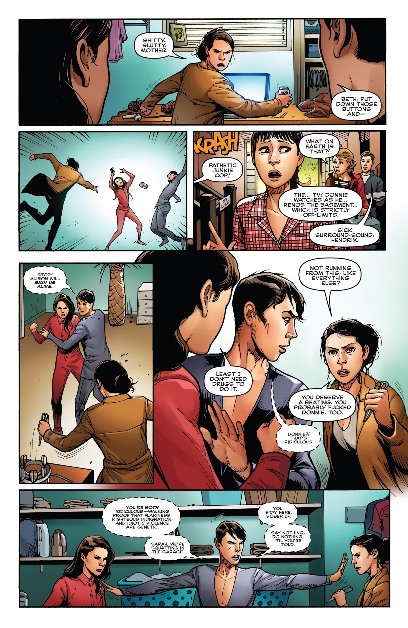 Read online Orphan Black: Deviations comic -  Issue #5 - 8
