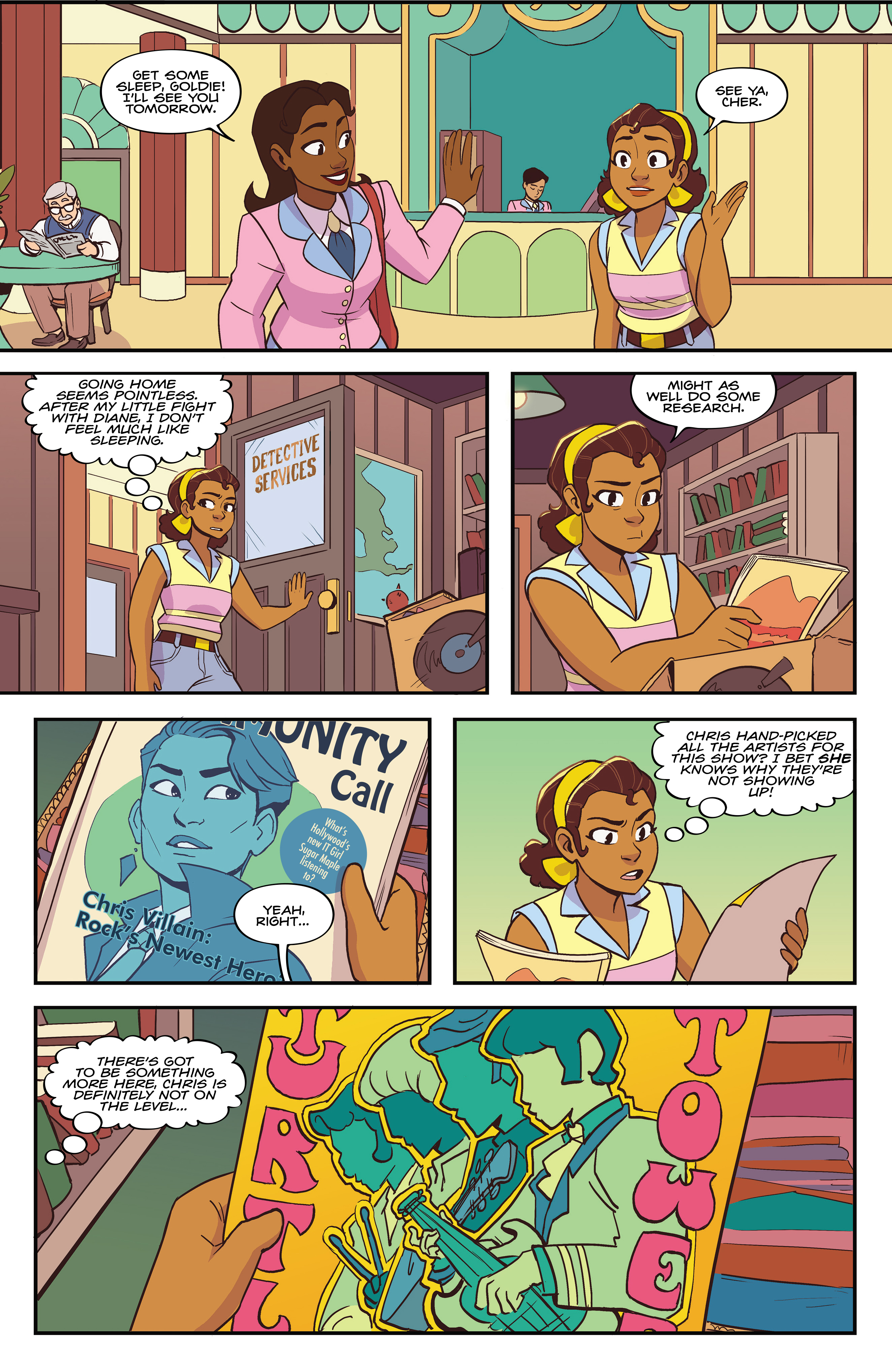 Read online Goldie Vance comic -  Issue # _TPB 4 - 25